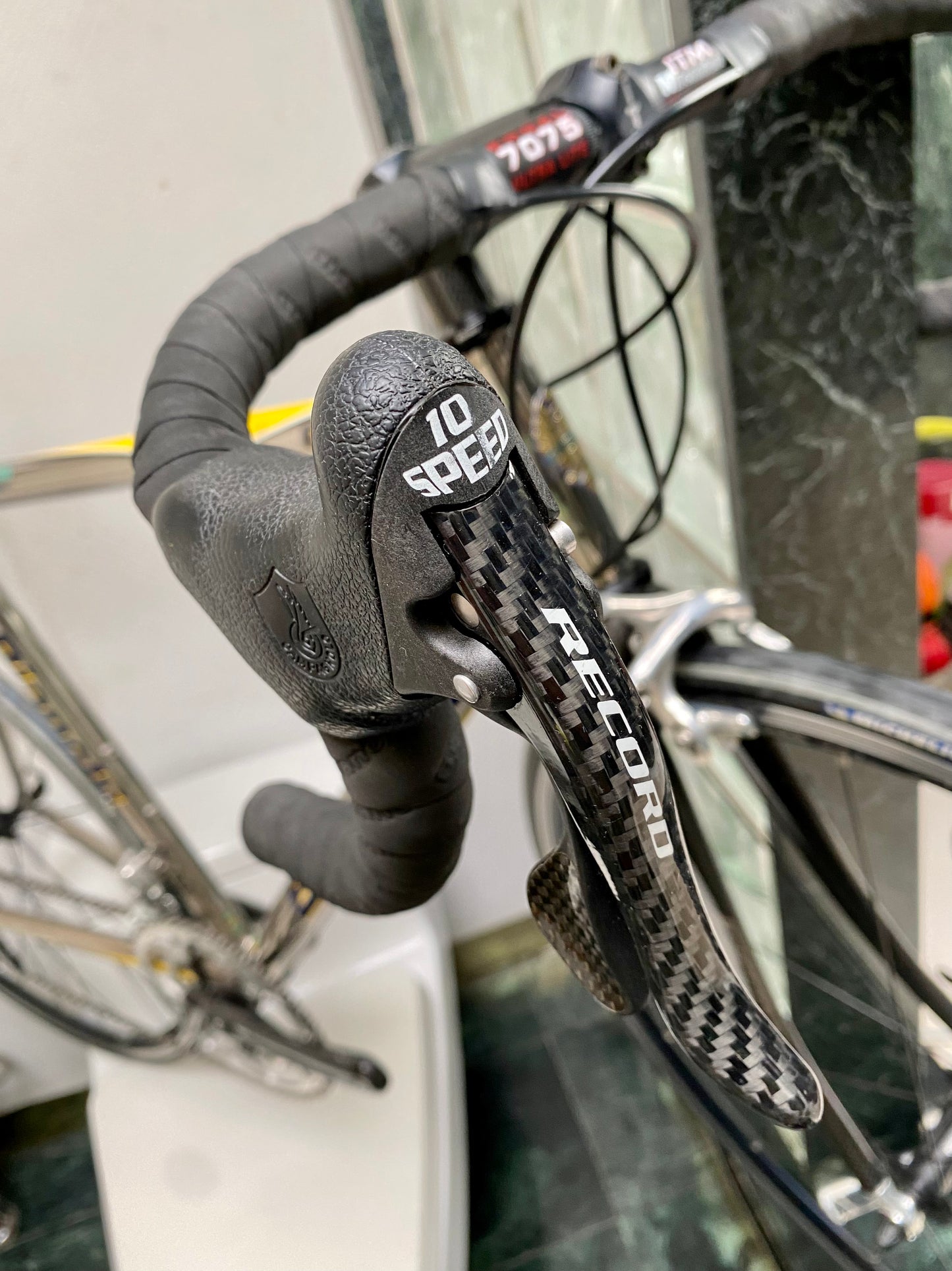 (SIZE 54cm) 2004 BIANCHI "XL EXTRALITE" TITANIUM ROAD BIKE - CAMPAGNOLO RECORD - SPOTLESS