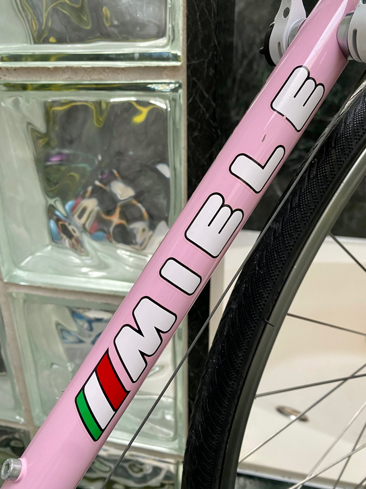 (SIZE 53cm) 1980's MIELE "CLASSICA" ROAD BIKE - PINK