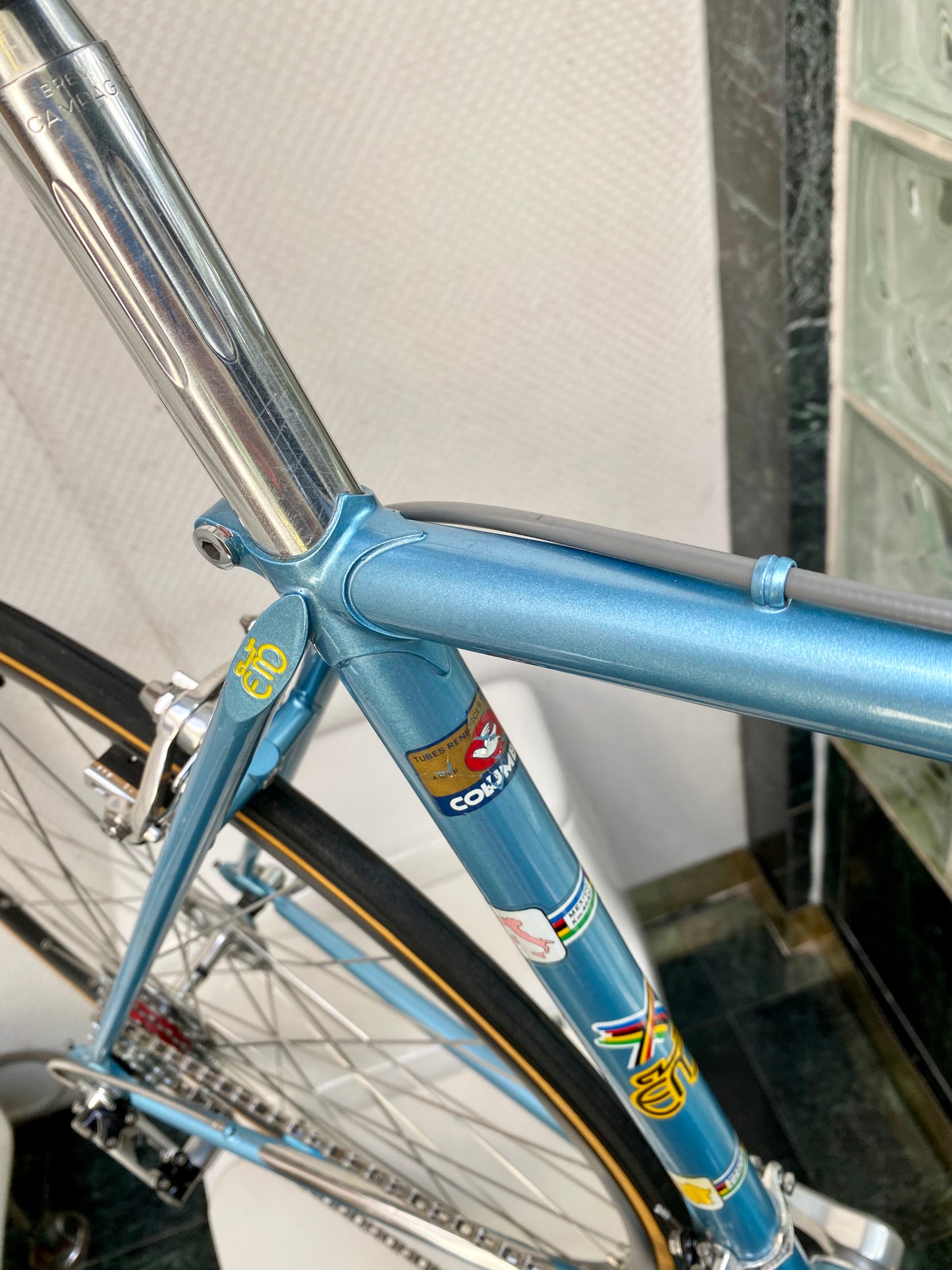 (SIZE 50cm) EARLY-1980's EDDY MERCKX ROAD BIKE - CAMPAGNOLO SUPER RECORD - MUSEUM QUALITY PERFECTION!!