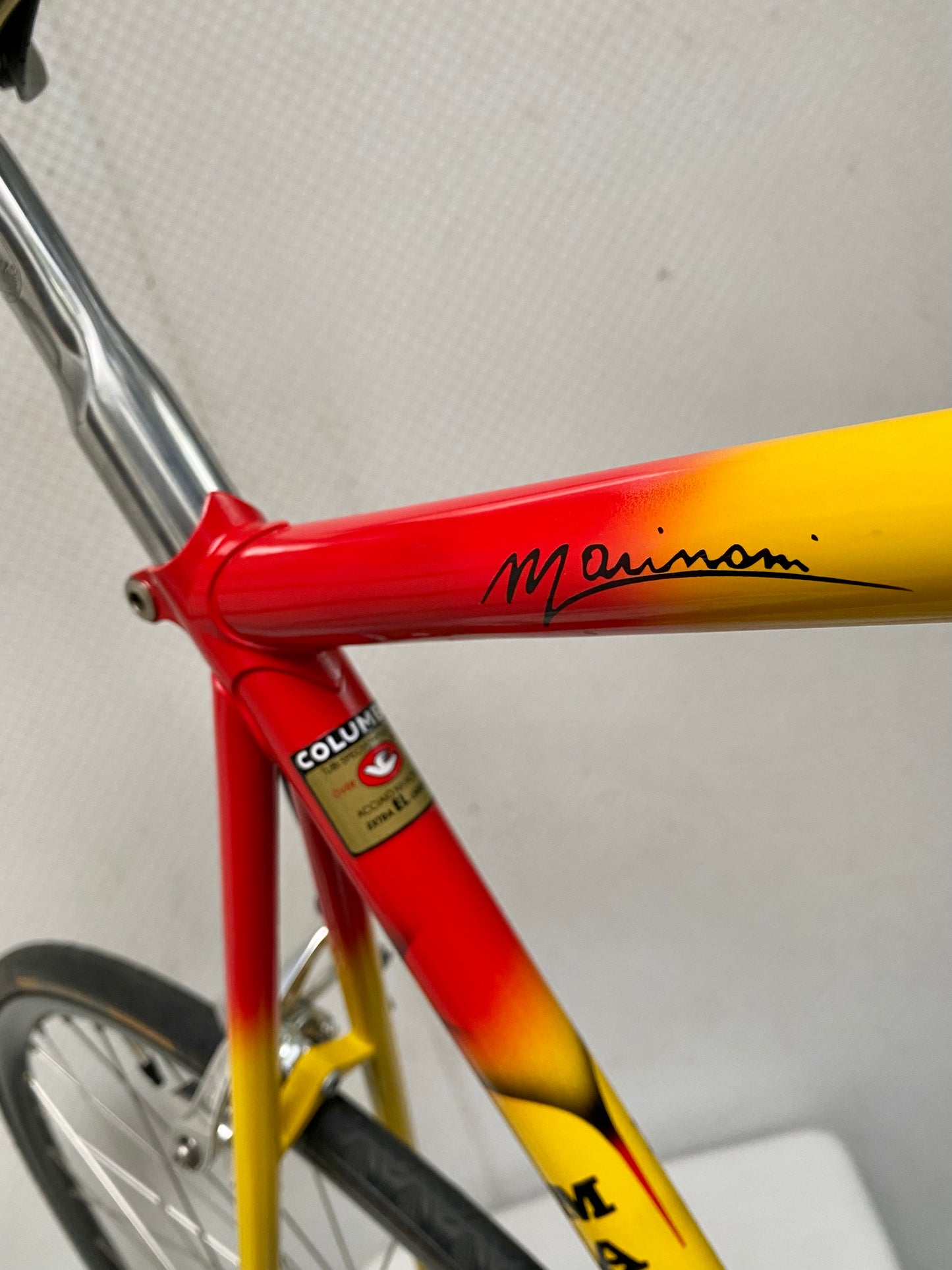 (SIZE 60cm) 1990's MARINONI ROAD BIKE - COLUMBUS EL EXTRA LIGHT - CAMPAGNOLO - ABSOLUTELY SPOTLESS!
