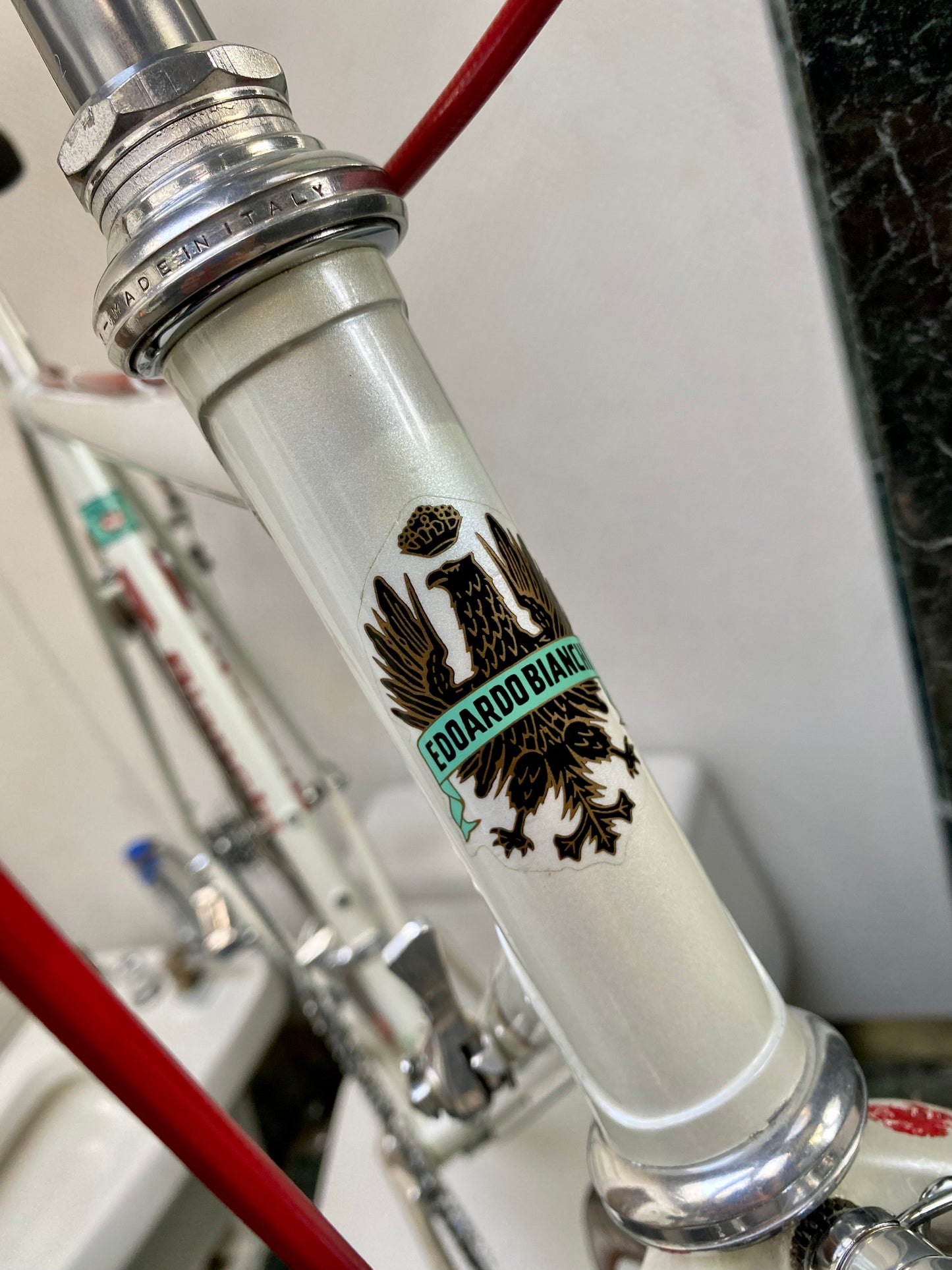 (SIZE 54cm) 1980's BIANCHI ROAD BIKE - CAMPAGNOLO - SUPER CLEAN