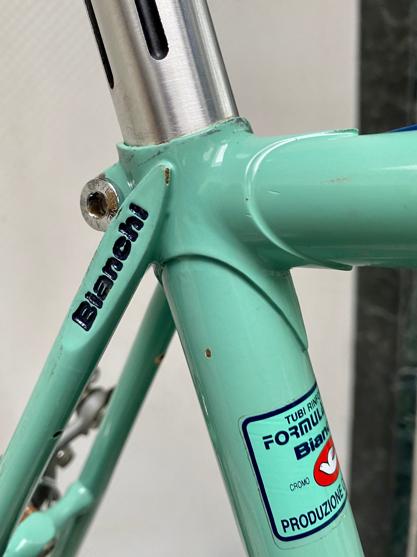 (SIZE 53cm) 1980's BIANCHI TROFEO ROAD BIKE - CAMPAGNOLO - COLUMBUS - LIKE NEW