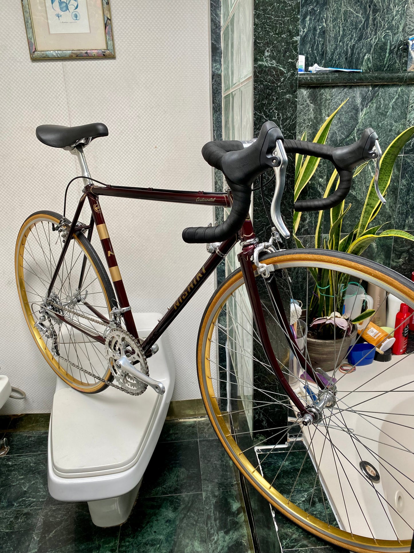 (SIZE 53cm) EARLY-1980's NISHIKI CONTINENTAL ROAD BIKE - SPOTLESS