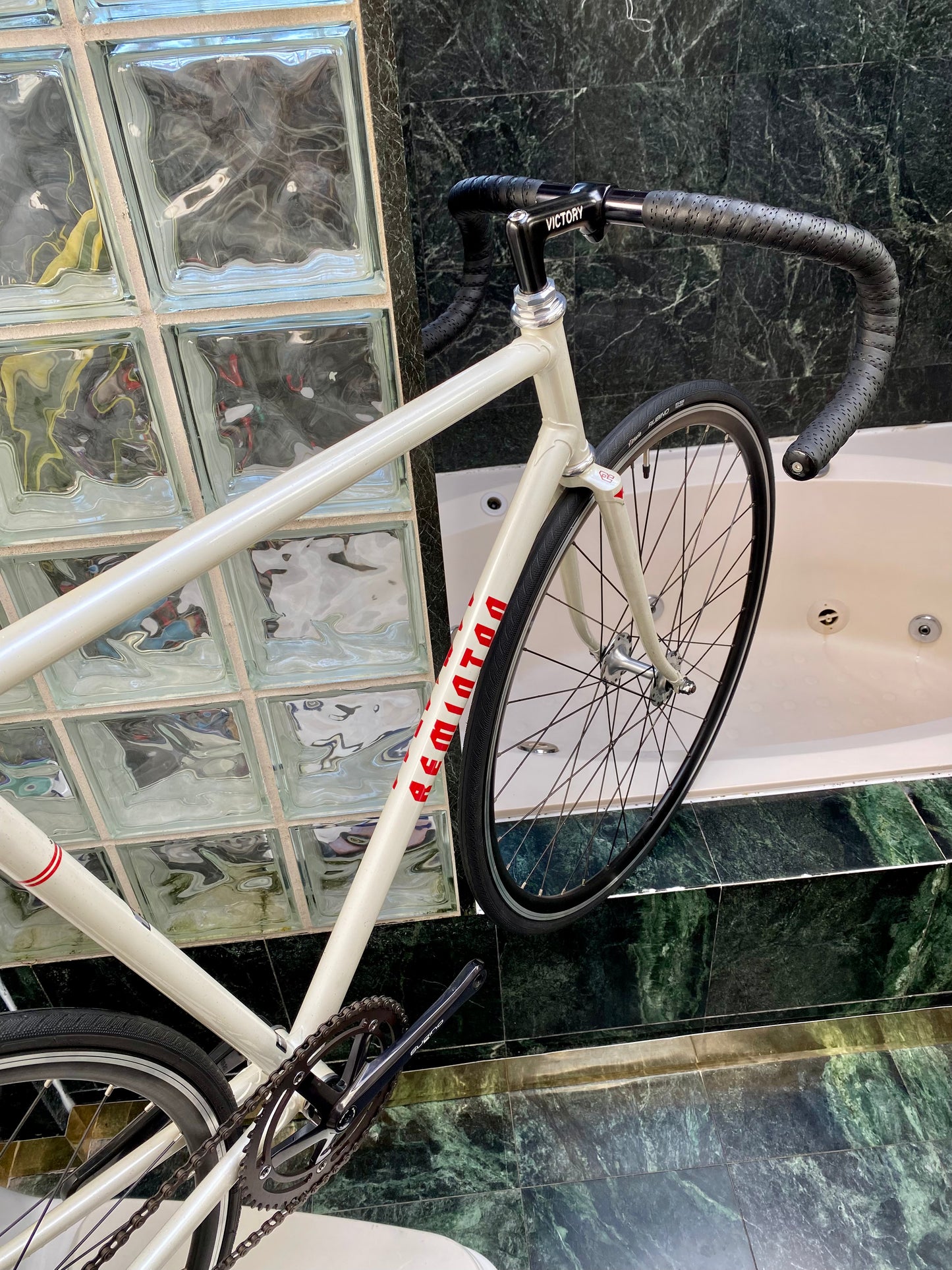 (SIZE 54cm) LOVELY REMINTON NJS TRACK BIKE - SUGINO 75 - MICHE