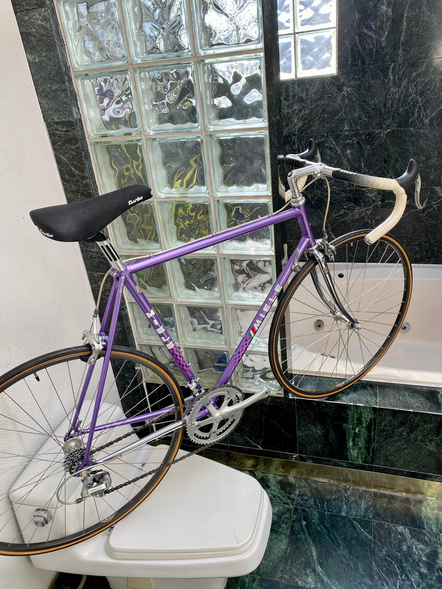 (SIZE 56cm) 1980's BRAND NEW / NOS MIELE ROAD BIKE - SHIMANO 105