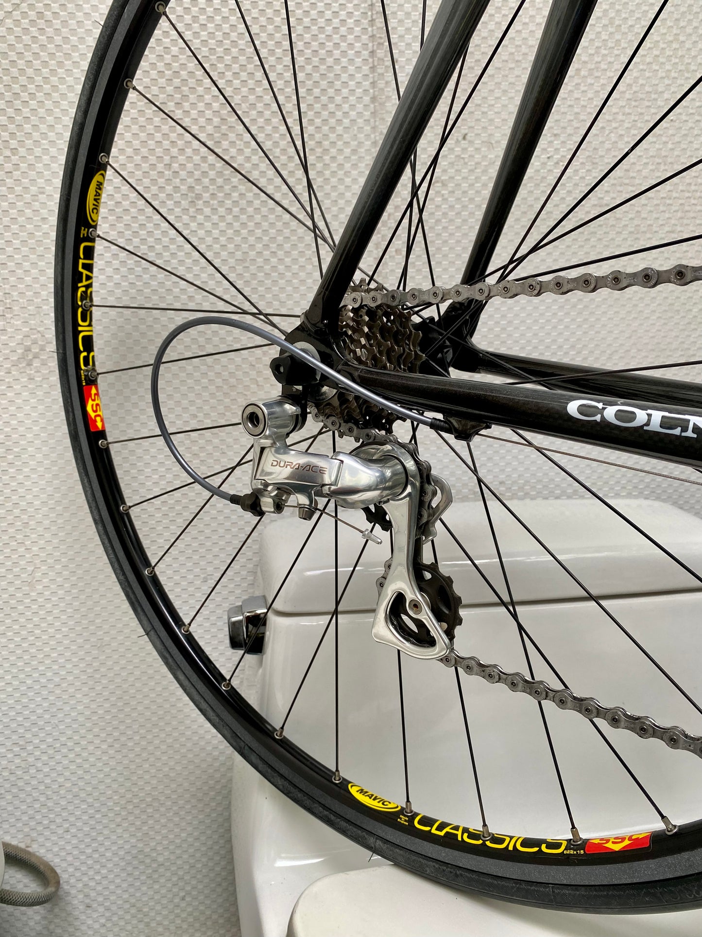 (SIZE 55cm) EARLY-2000's COLNAGO CT1 LUX TITANIO ROAD BIKE - DURA ACE - NOS