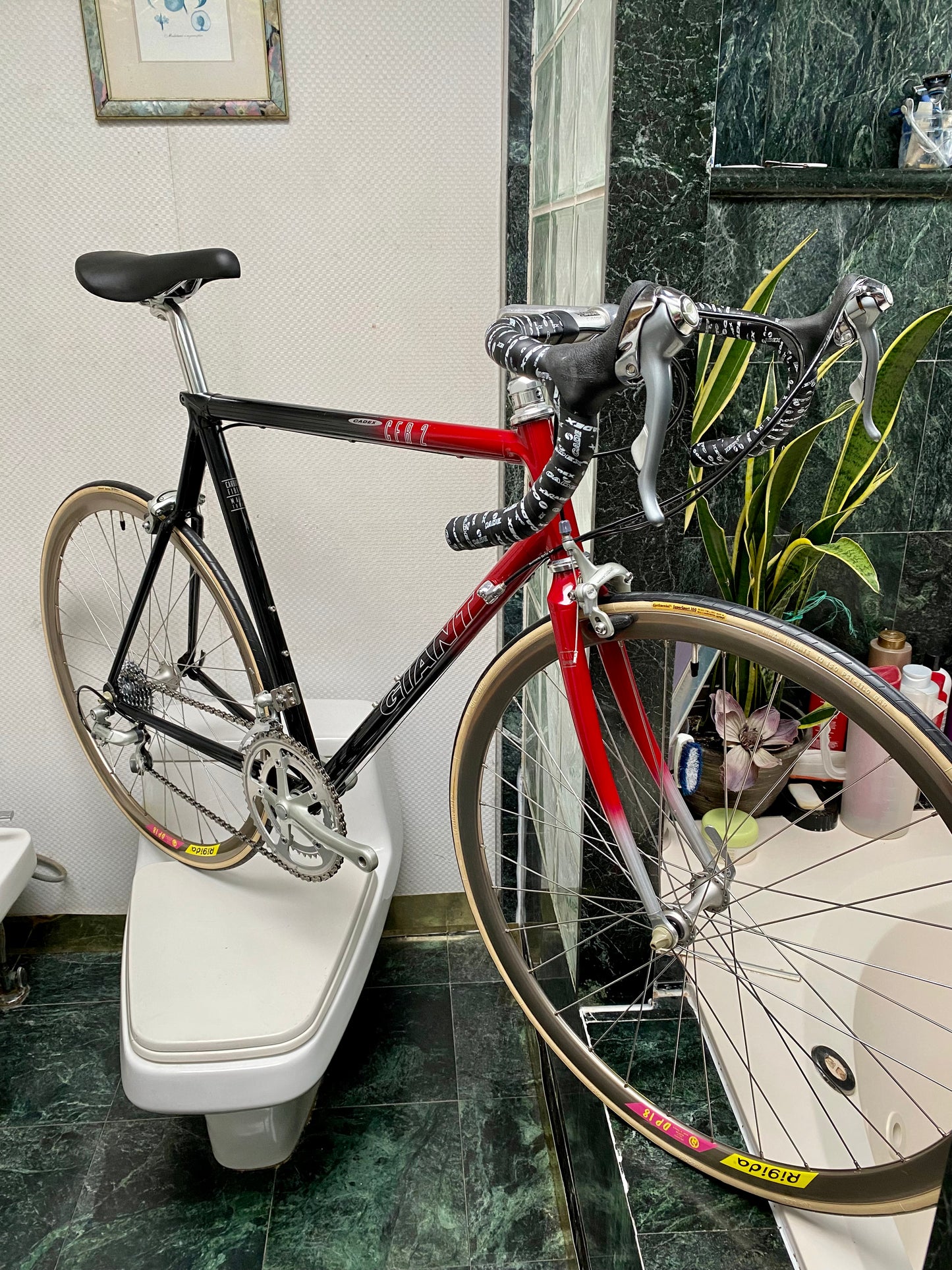 (SIZE 56cm) 1990's GIANT CFR 2 CARBON ROAD BIKE - LIKE NEW