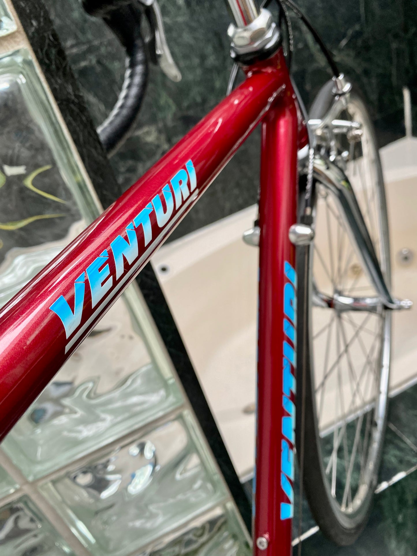 (SIZE 50cm) CUSTOM VENTURI ROAD BIKE - NEO-RETRO - CAMPAGNOLO