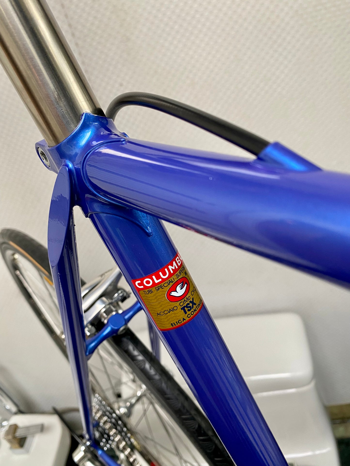 (SIZE 56cm) EARLY-1990's BERTRAND "3000" ROAD BIKE - CAMPAGNOLO RECORD