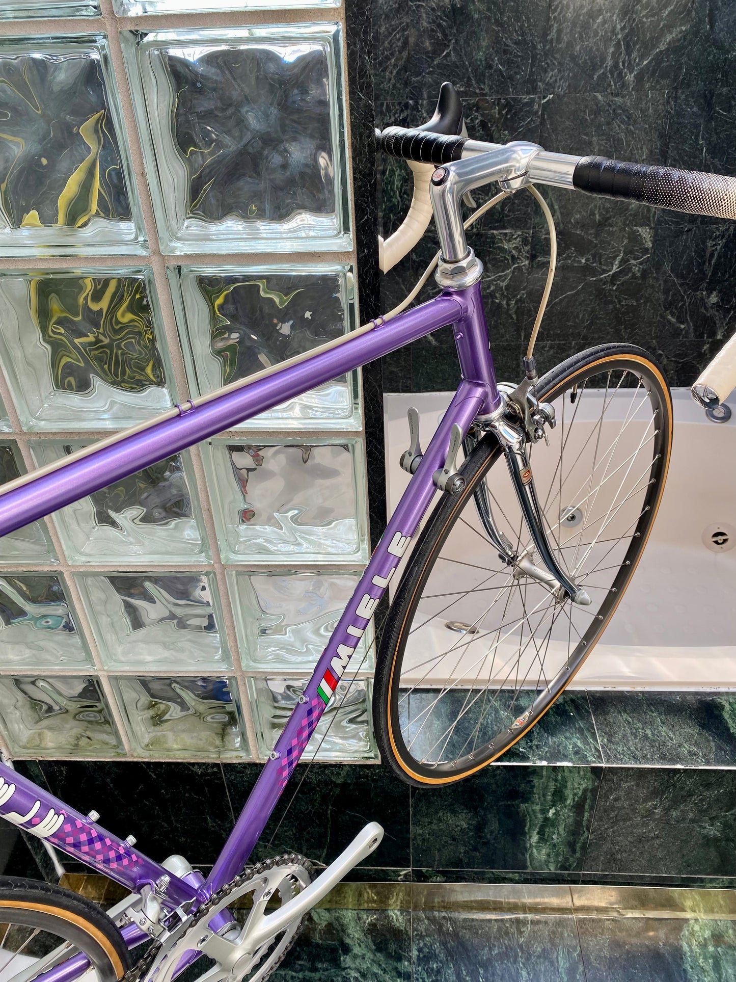 (SIZE 56cm) 1980's BRAND NEW / NOS MIELE ROAD BIKE - SHIMANO 105