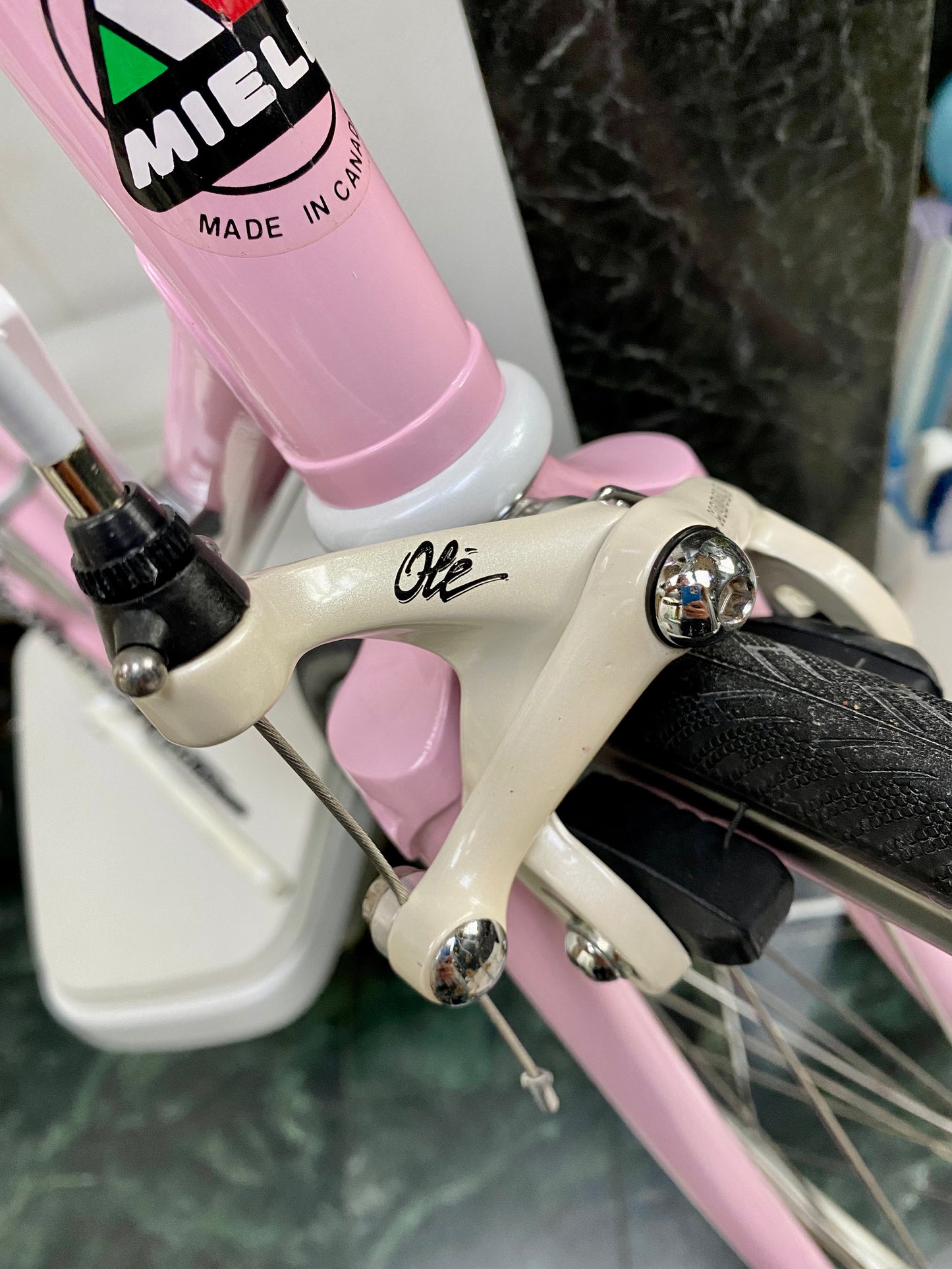 (SIZE 53cm) 1980's MIELE "CLASSICA" ROAD BIKE - PINK