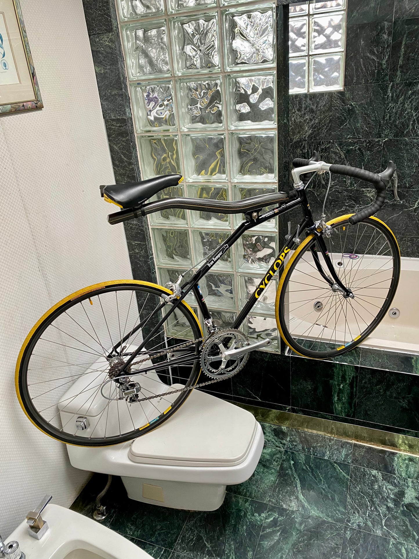 (SIZE 56cm) CYCLOPS SOFTRIDE ROAD BIKE - TRULY INCREDIBLE - DURA ACE - MUSEUM QUALITY