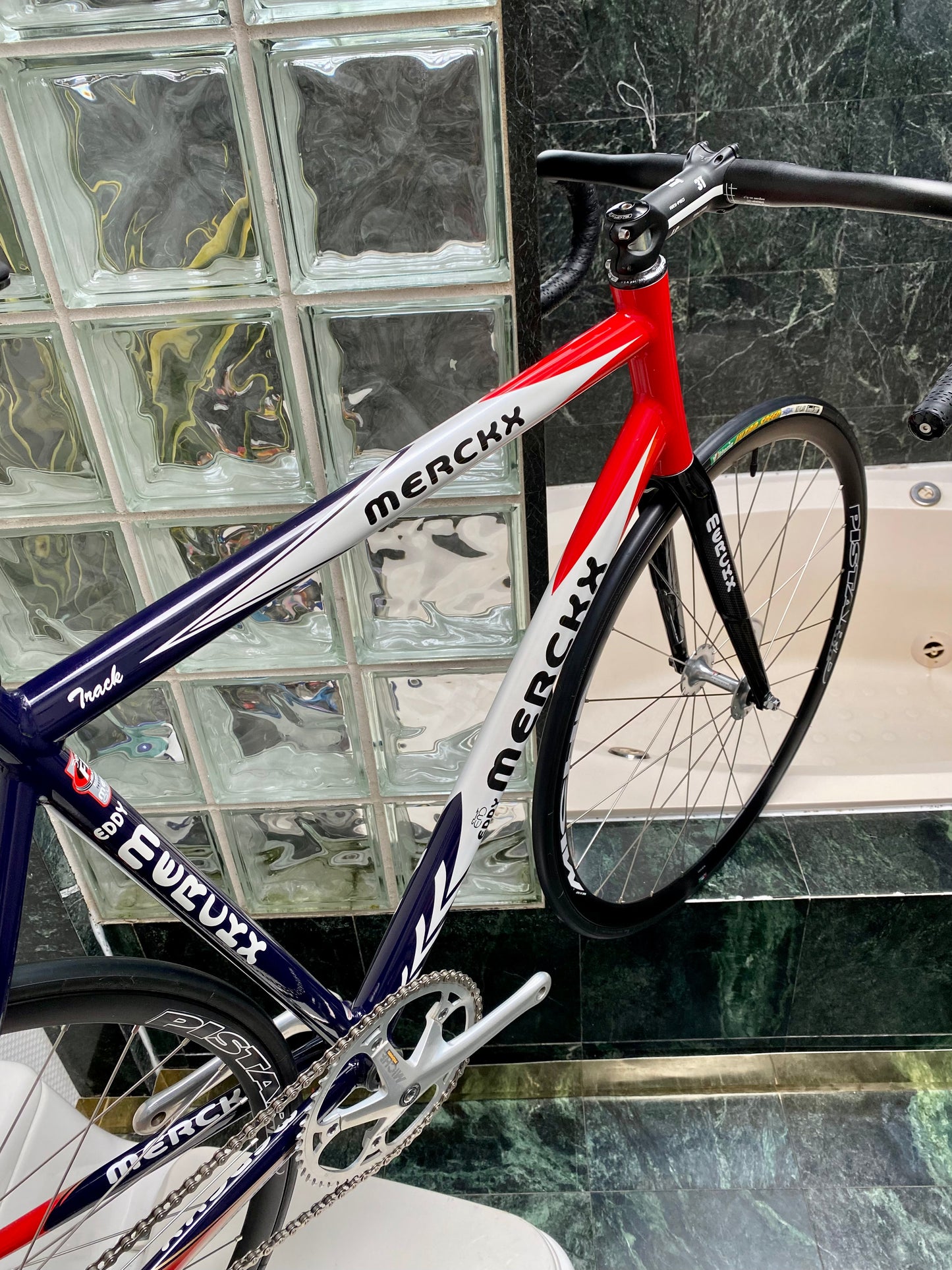 (SIZE 55cm) 2008 EDDY MERCKX PISTA TRACK BIKE - LIKE NEW / SPOTLESS