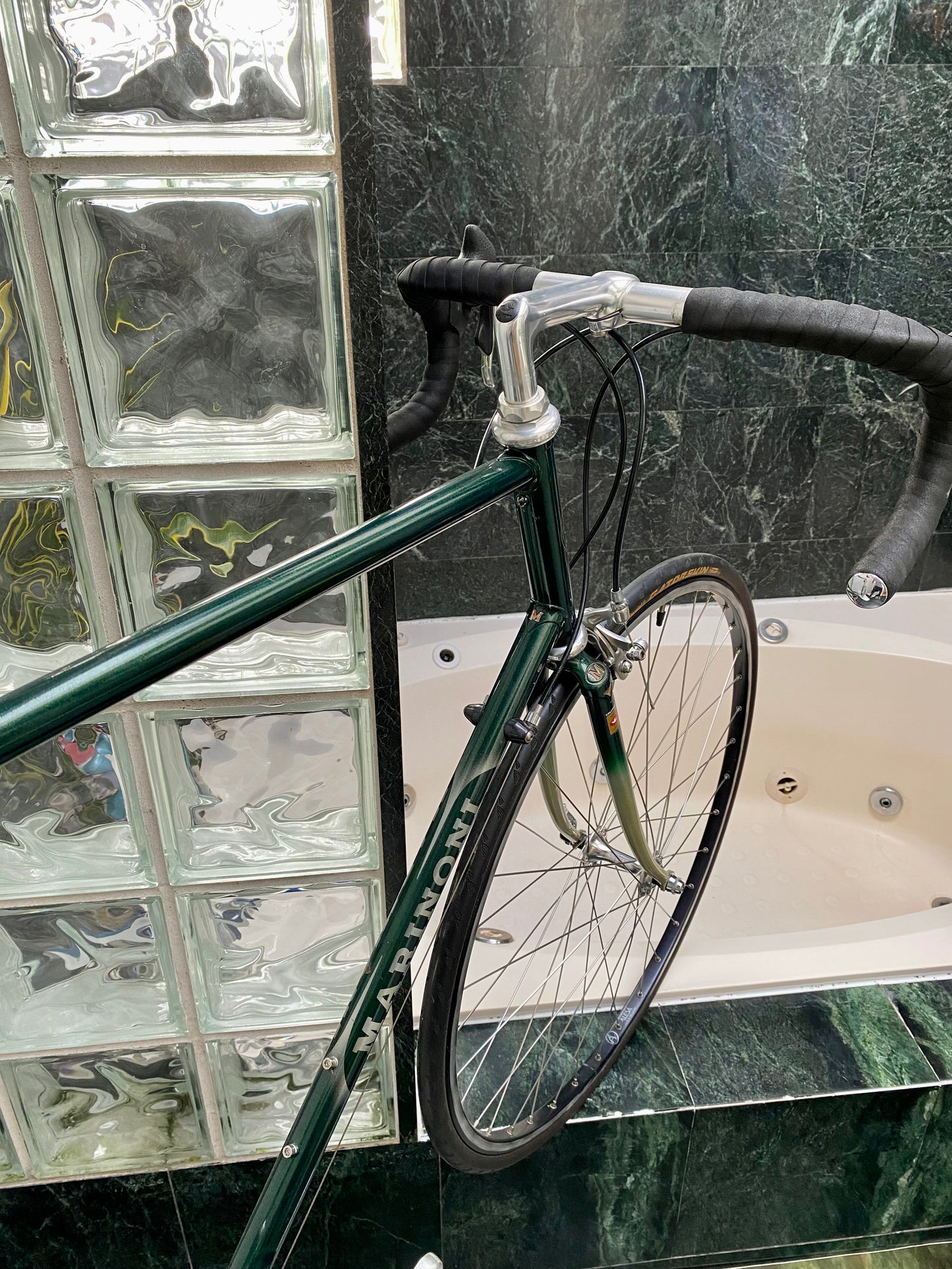 (SIZE 60cm) EARLY-1990's MARINONI ROAD BIKE - COLUMBUS SP - CAMPAGNOLO