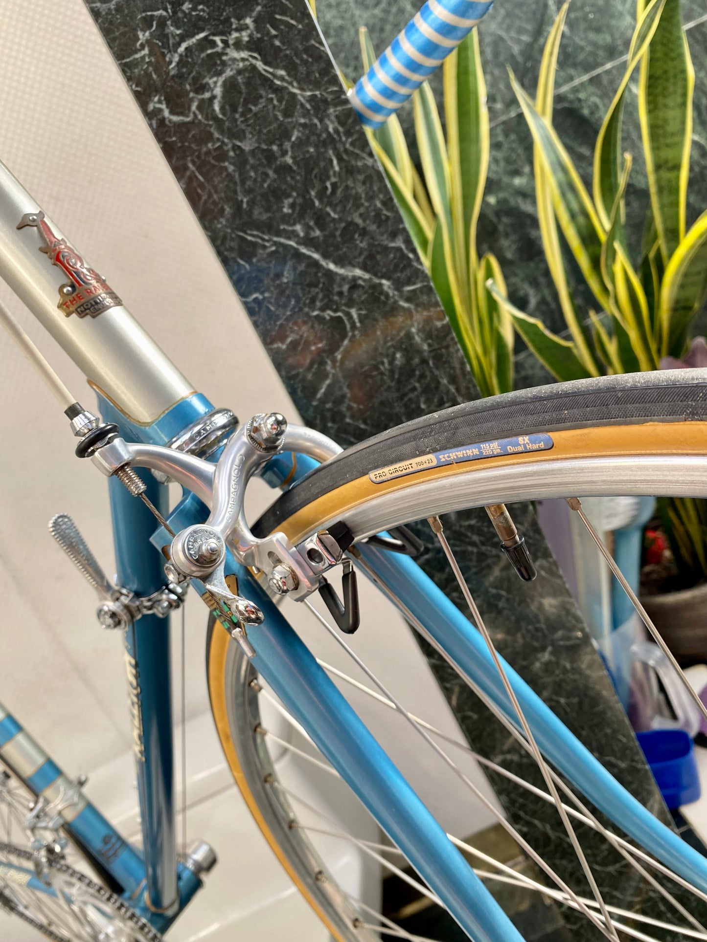 (SIZE 59cm) 1970's PROFESSIONAL ROAD BIKE - ALL ORIGINAL - CAMPAGNOLO GROUPSET