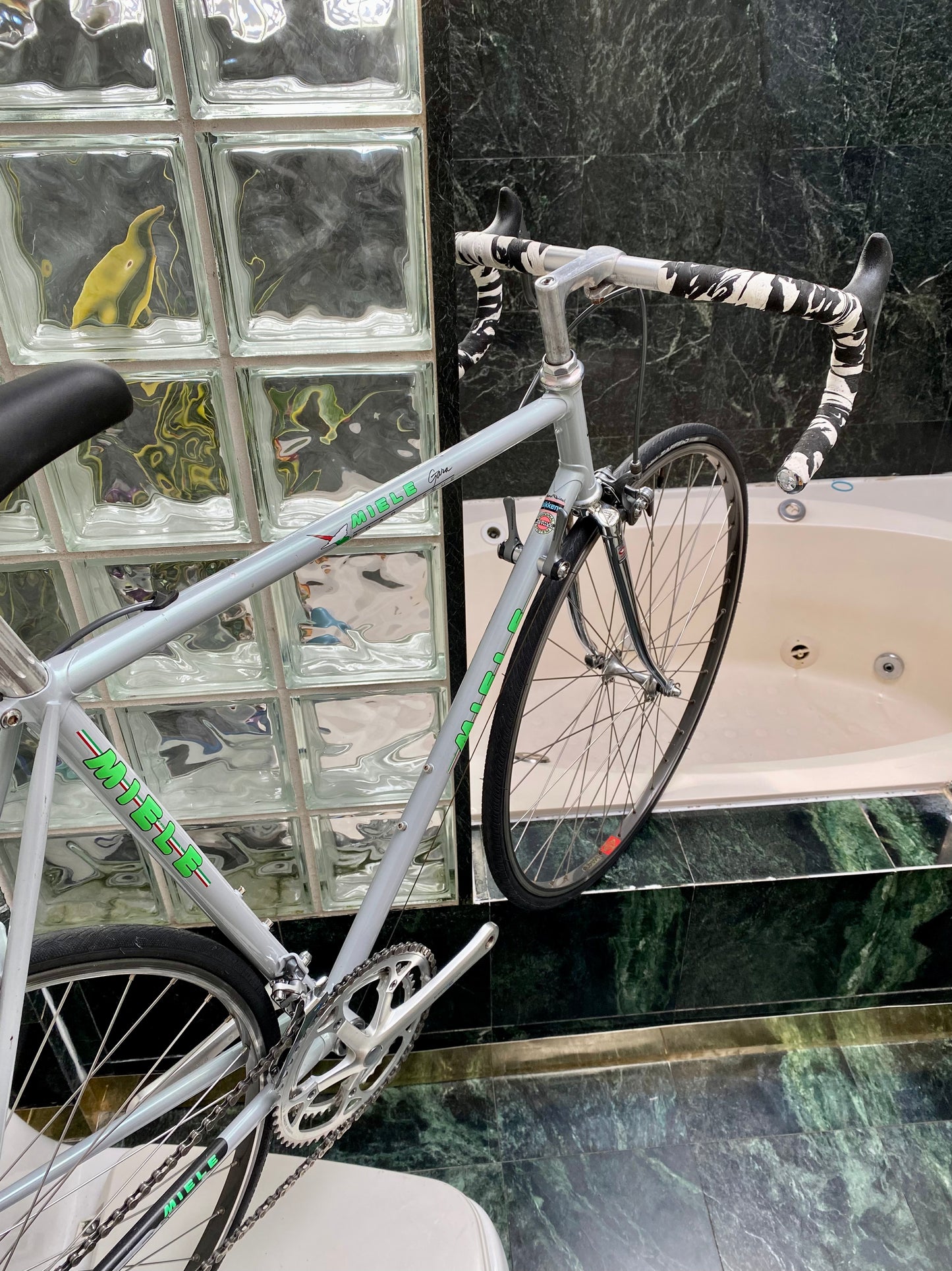 (SIZE 55cm) 1980's MIELE GARA ROAD BIKE - SHIMANO 600 - COLUMBUS STEEL