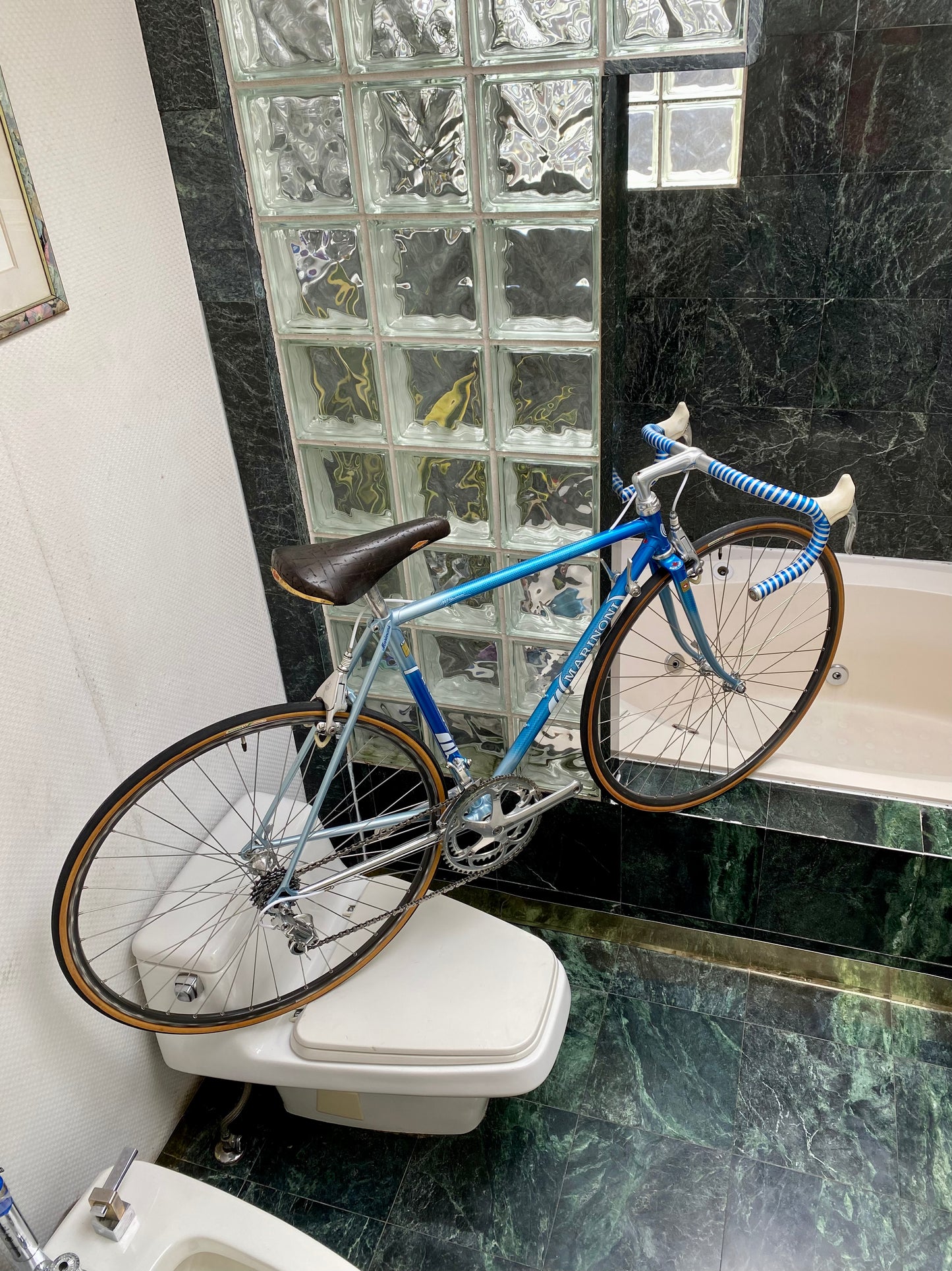 (SIZE 51cm) 1980's MARINONI SPECIAL ROAD BIKE - CAMPAGNOLO C-RECORD DELTA GROUPSET