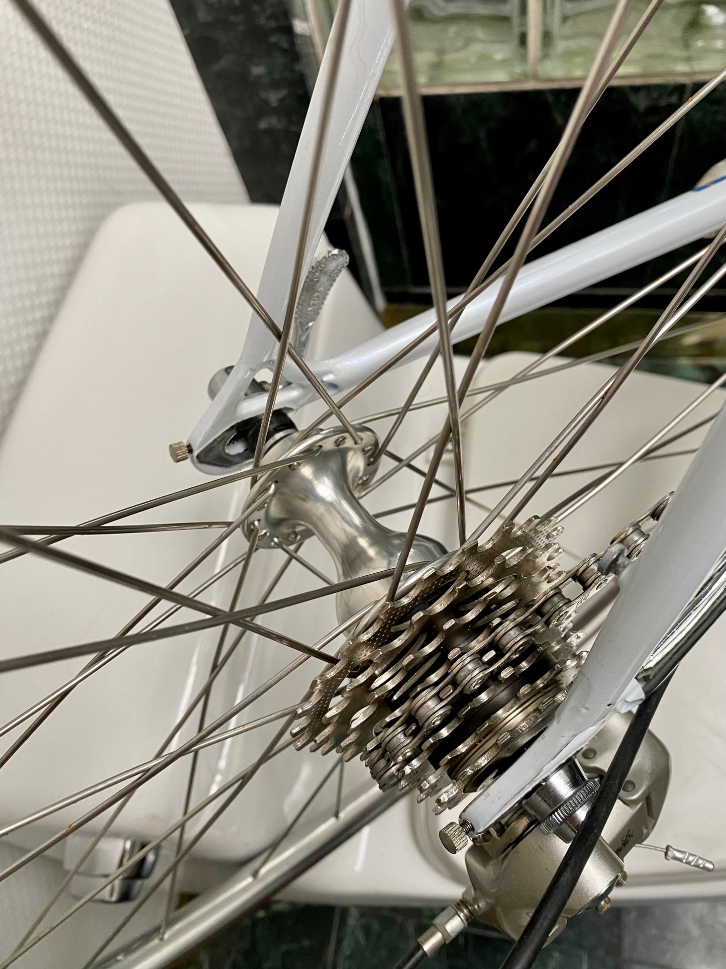 (SIZE 52cm) 1990's CRAMEROTTI ROAD BIKE - CAMPAGNOLO - CUSTOM BUILT - SPOTLESS