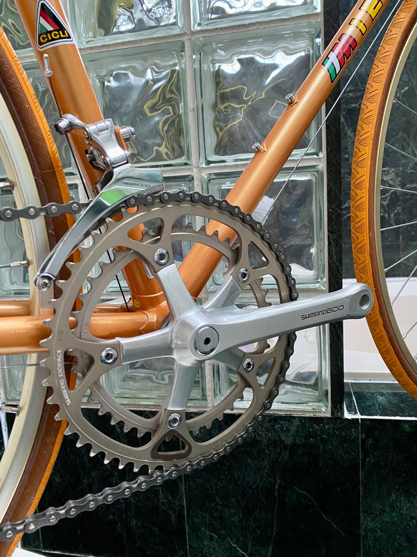 (SIZE 57cm) 1980's MIELE ROAD BIKE - ROSSIN-BUILT - SHIMANO 600