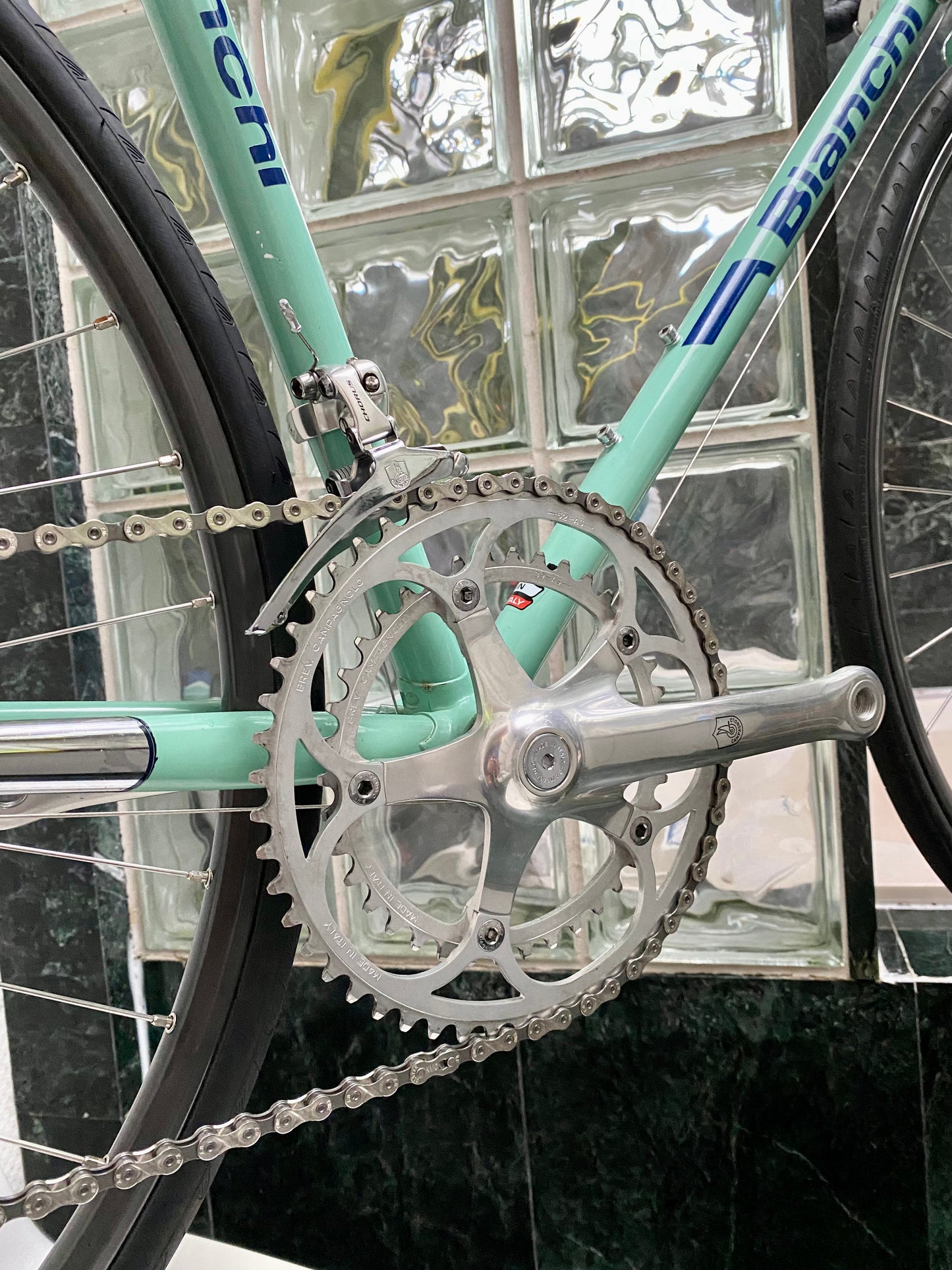 (SIZE 54cm) 1980's BIANCHI MONDIALE ROAD BIKE - CAMPAGNOLO CHORUS