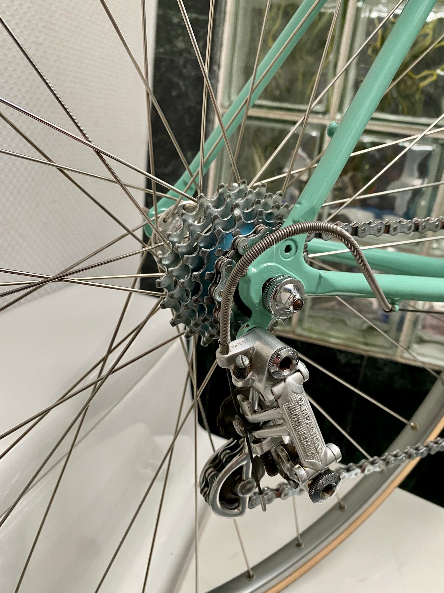 (SIZE 53cm) 1980's BIANCHI TROFEO ROAD BIKE - CAMPAGNOLO - COLUMBUS - LIKE NEW