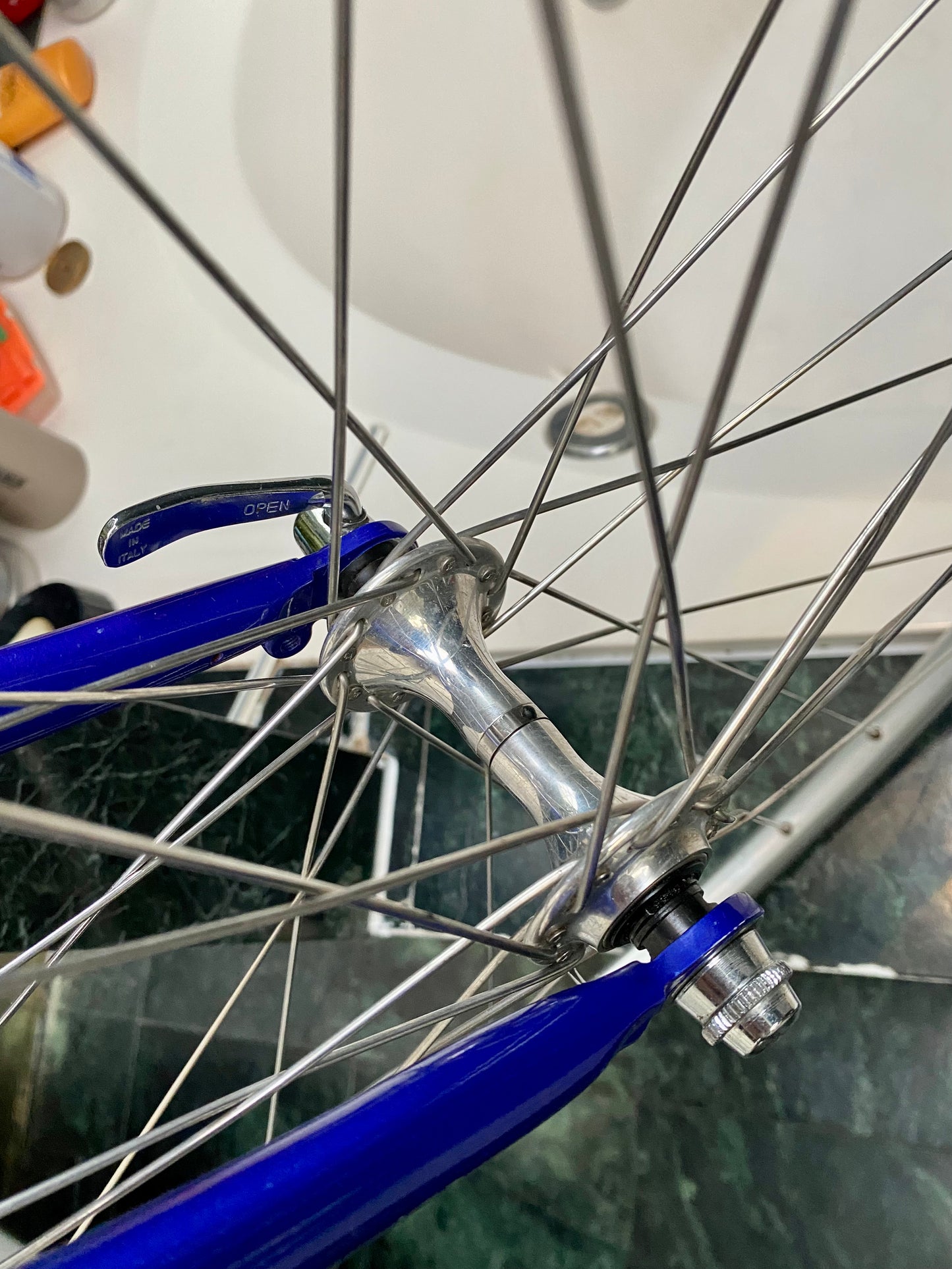 (SIZE 55cm) 1990's MARIN VICENZA ROAD BIKE - CAMPAGNOLO - HANDMADE BY BILLATO