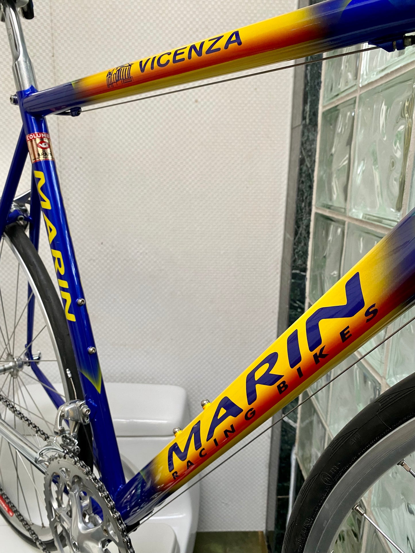 (SIZE 55cm) 1990's MARIN VICENZA ROAD BIKE - CAMPAGNOLO - HANDMADE BY BILLATO