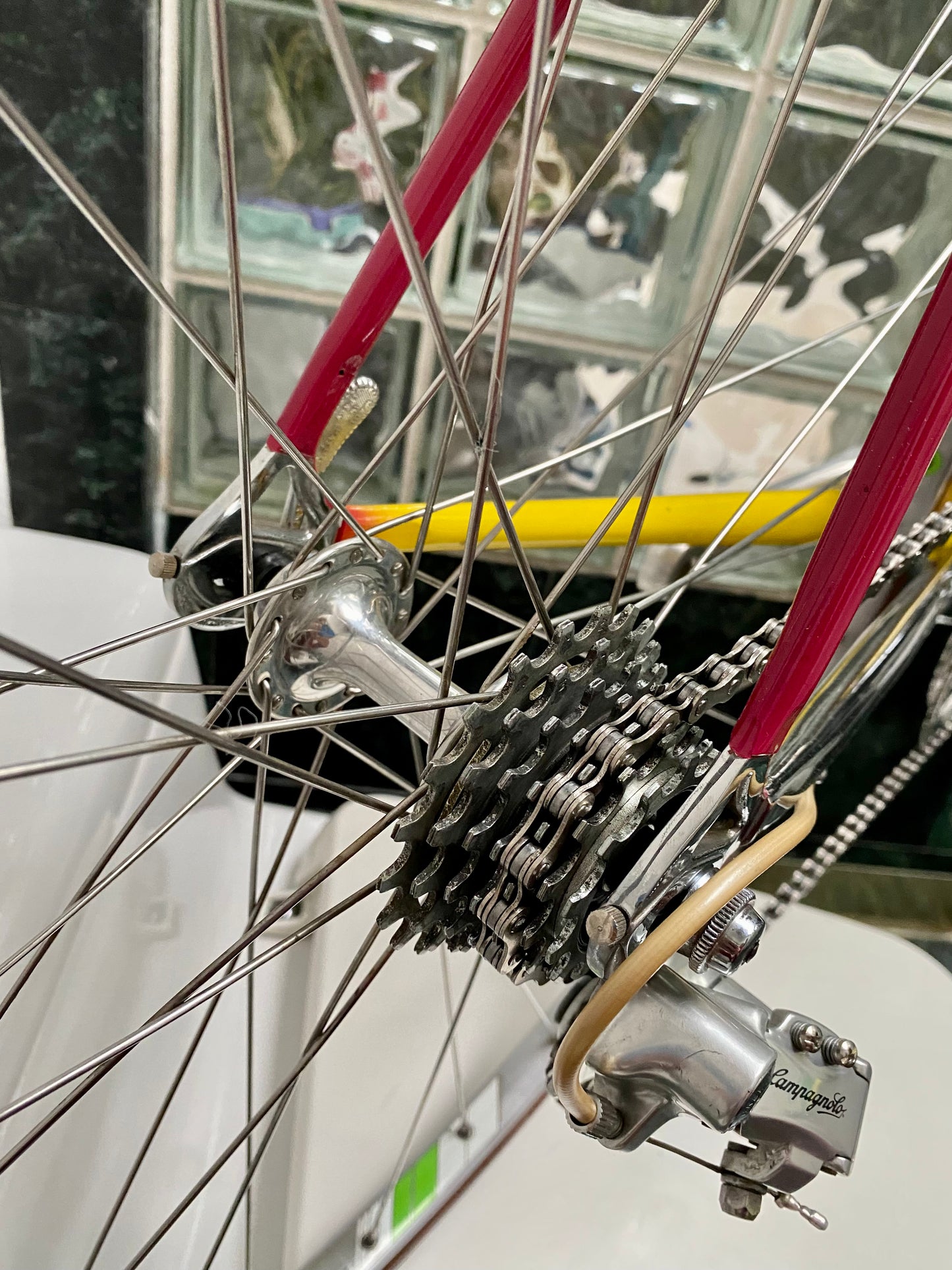 (SIZE 55cm) 1980's BASSO ROAD BIKE - COLUMBUS SL - CAMPAGNOLO ATHENA