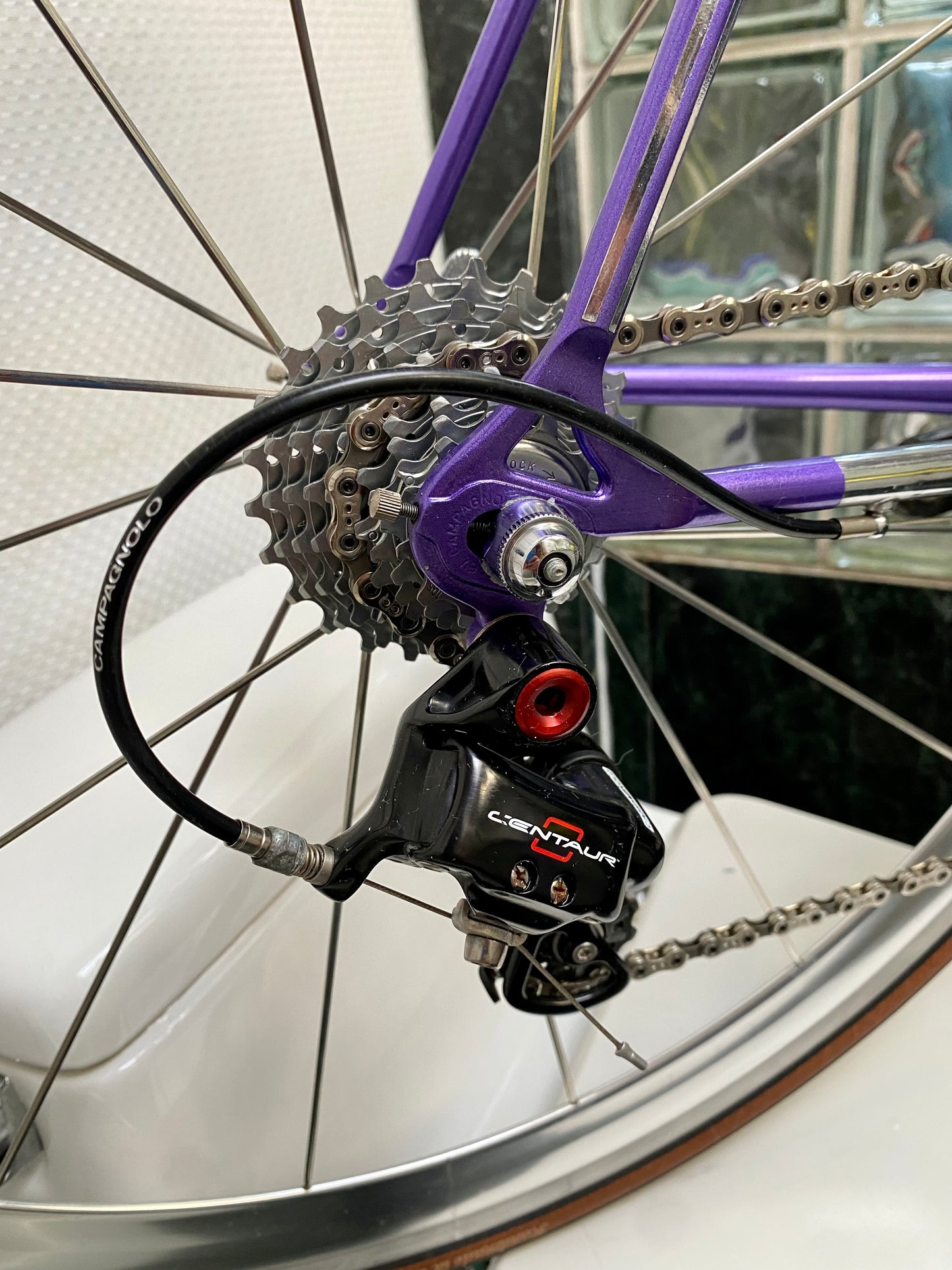 (SIZE 53cm) SENSATIONAL ROSSIN NEO-RETRO BUILD - CAMPAGNOLO CENTAUR CARBON GROUPSET - BEAUTIFUL!!!