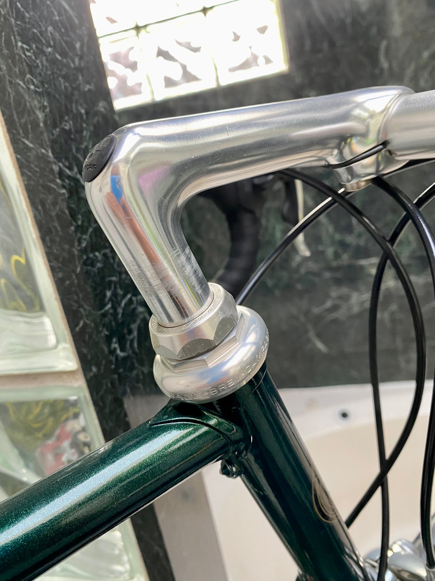 (SIZE 60cm) EARLY-1990's MARINONI ROAD BIKE - COLUMBUS SP - CAMPAGNOLO