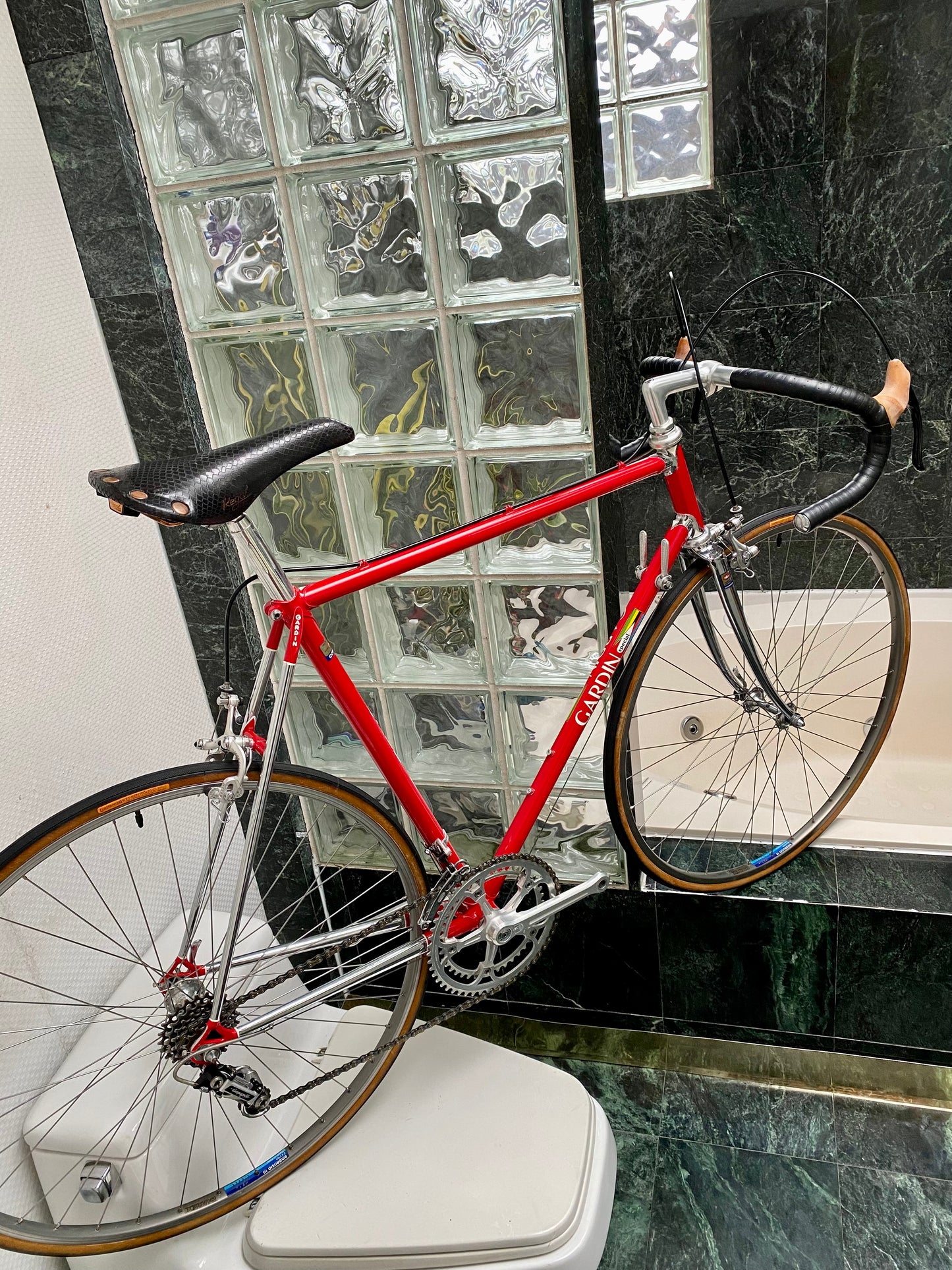 (SIZE 57cm) 1980's GARDIN SPECIAL ROAD BIKE - CAMPAGNOLO SUPER RECORD - HANDMADE IN ITALY