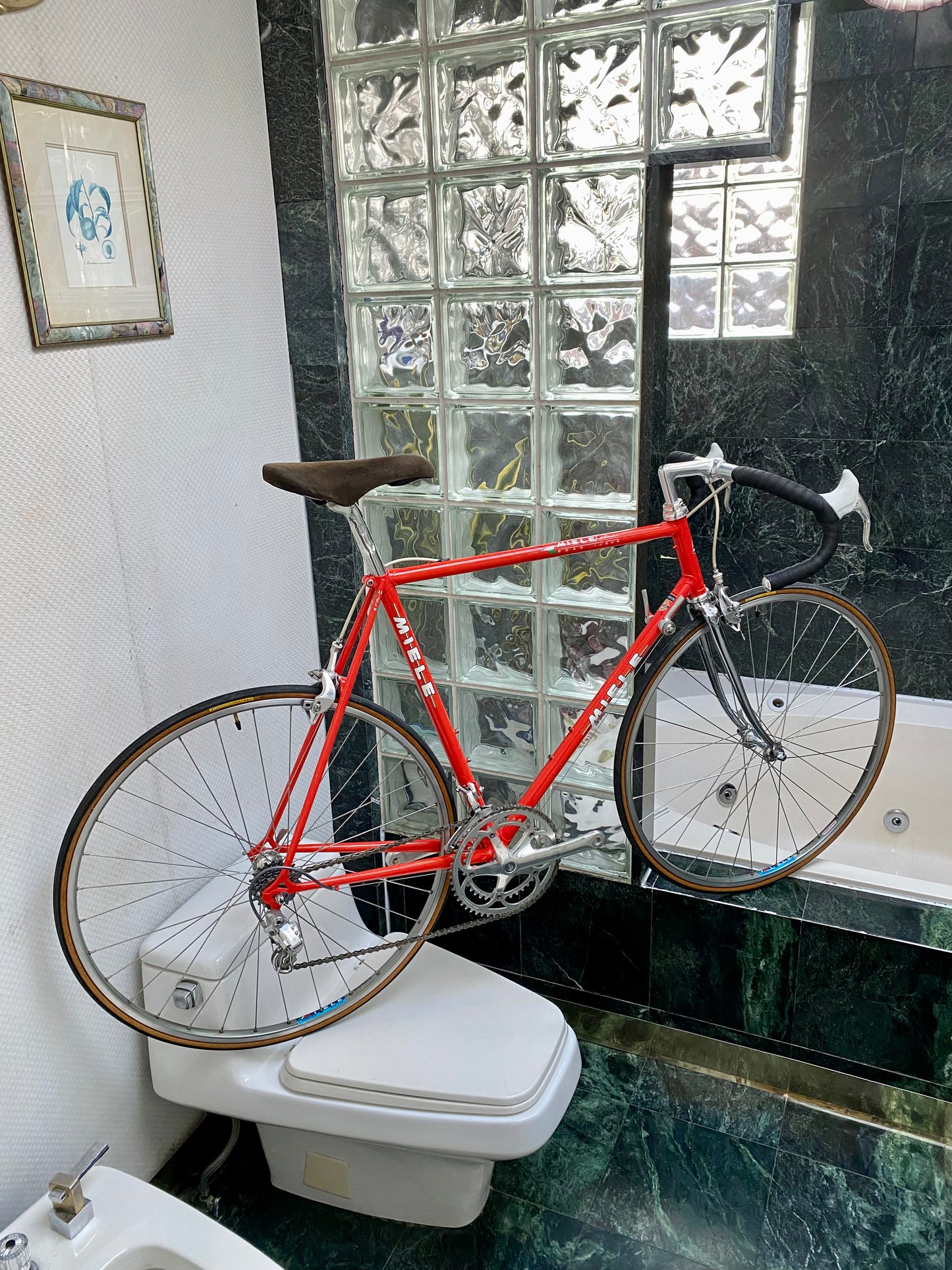 (SIZE 56cm) 1980's MIELE LATINA ROAD BIKE - CAMPAGNOLO ATHENA