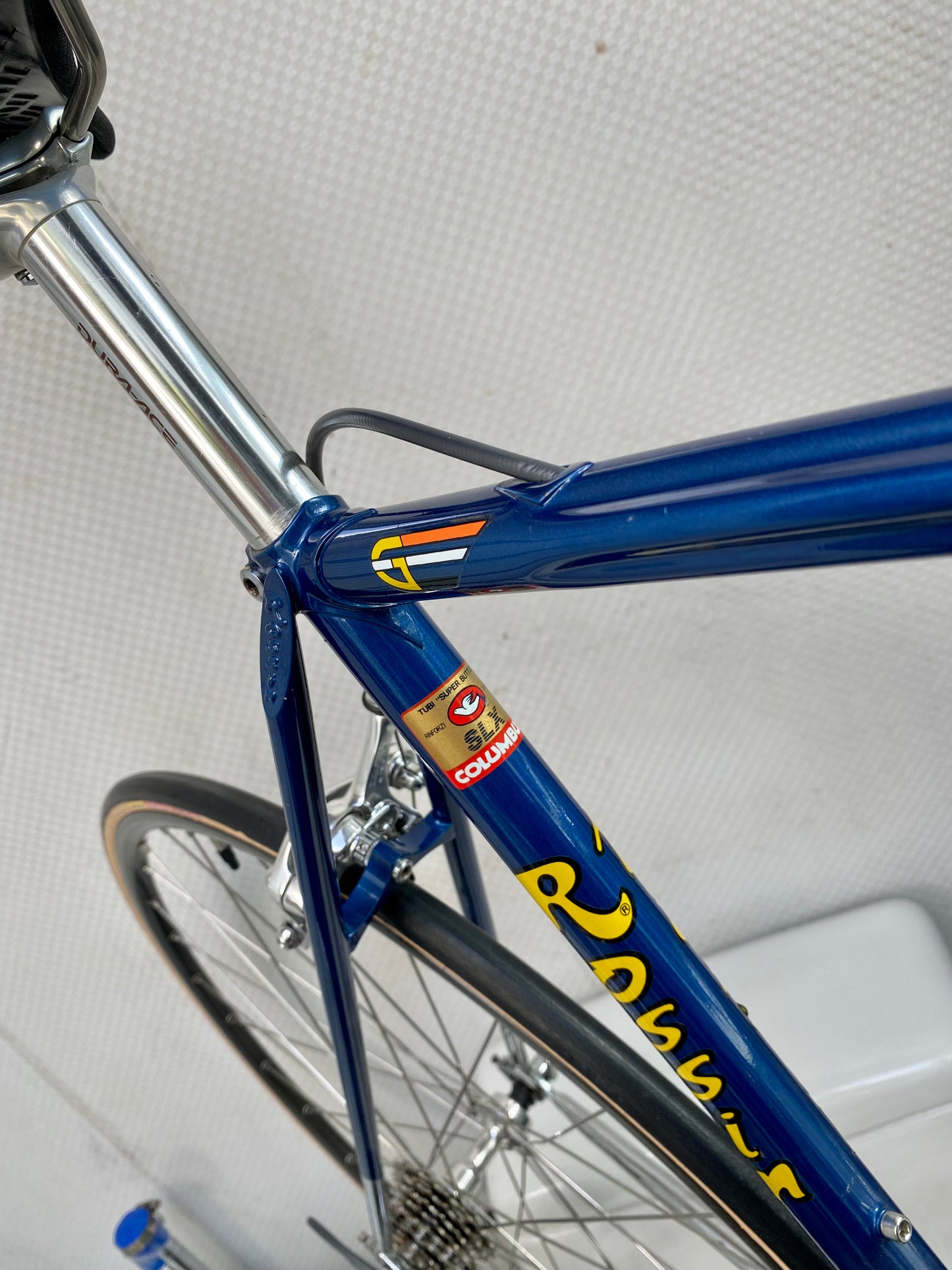 (SIZE 53cm) INCREDIBLE EARLY-1990's ROSSIN GHIBLI ROAD BIKE - SHIMANO DURA ACE