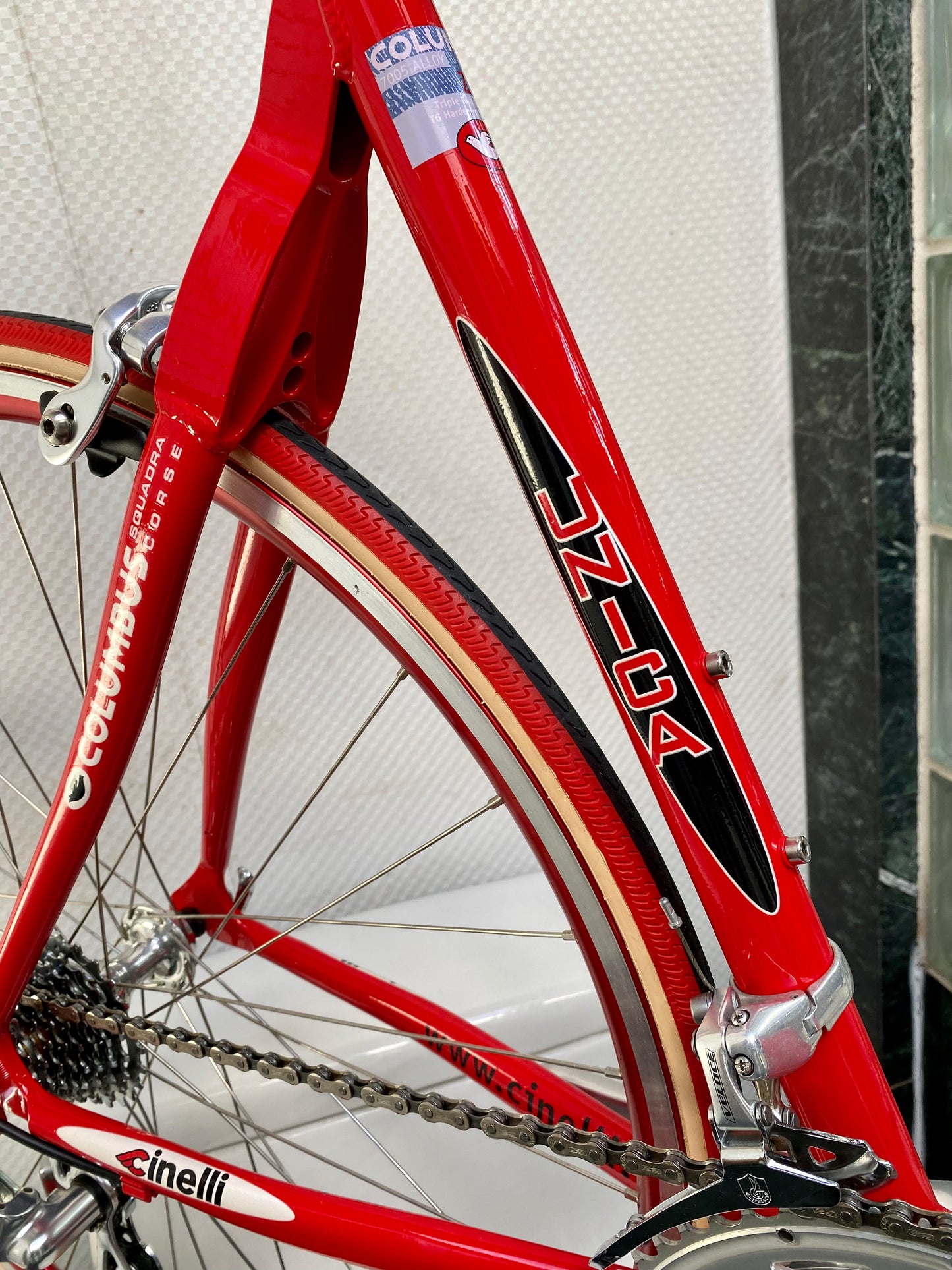 (SIZE 55cm) NOS / NEW CLASSIC CINELLI UNICA ROAD BIKE - CAMPAGNOLO