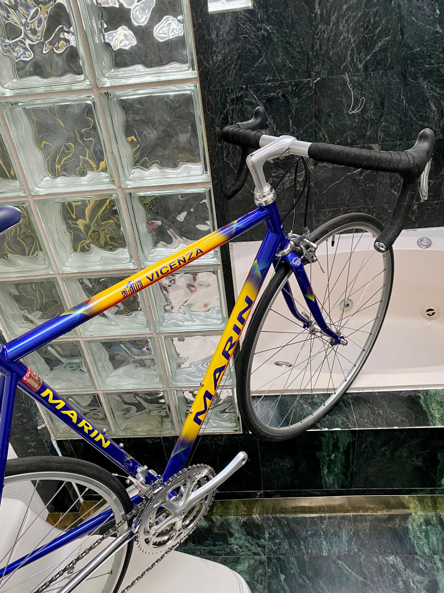 (SIZE 55cm) 1990's MARIN VICENZA ROAD BIKE - CAMPAGNOLO - HANDMADE BY BILLATO