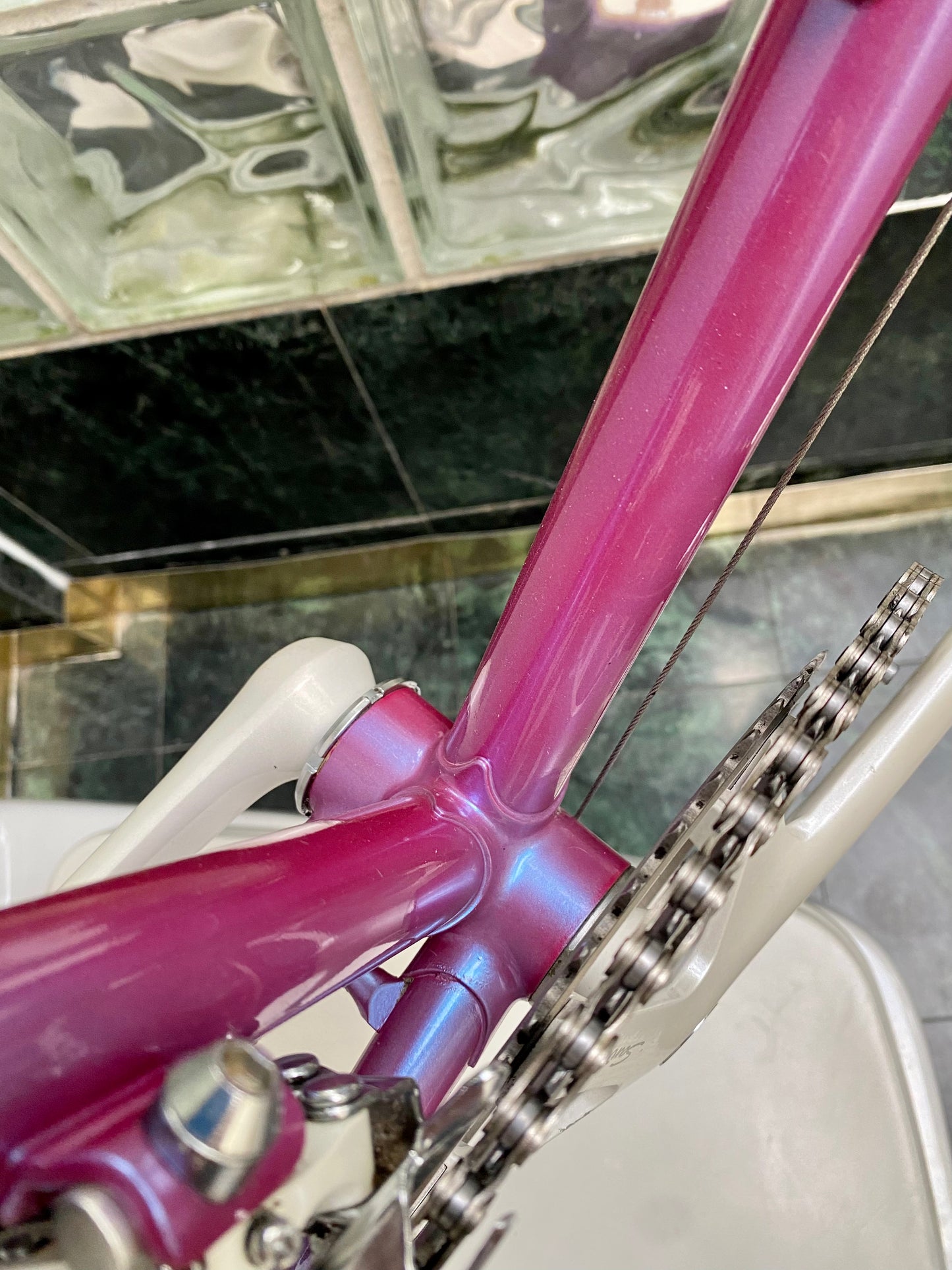 (SIZE 59cm) 1980's MIELE "CHIC" ROAD BIKE - SHIMANO SANTE GROUPSET