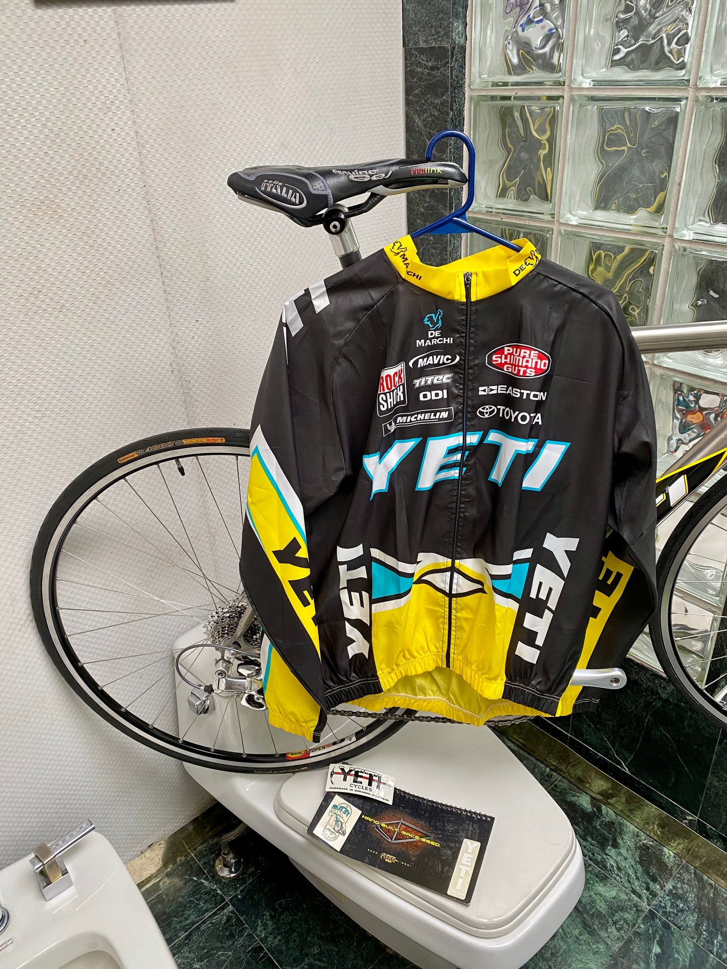 (SIZE 54cm) 2003 YETI ROAD PROJECT TITANIUM ROAD BIKE - SHIMANO DURA ACE - SPOTLESS !