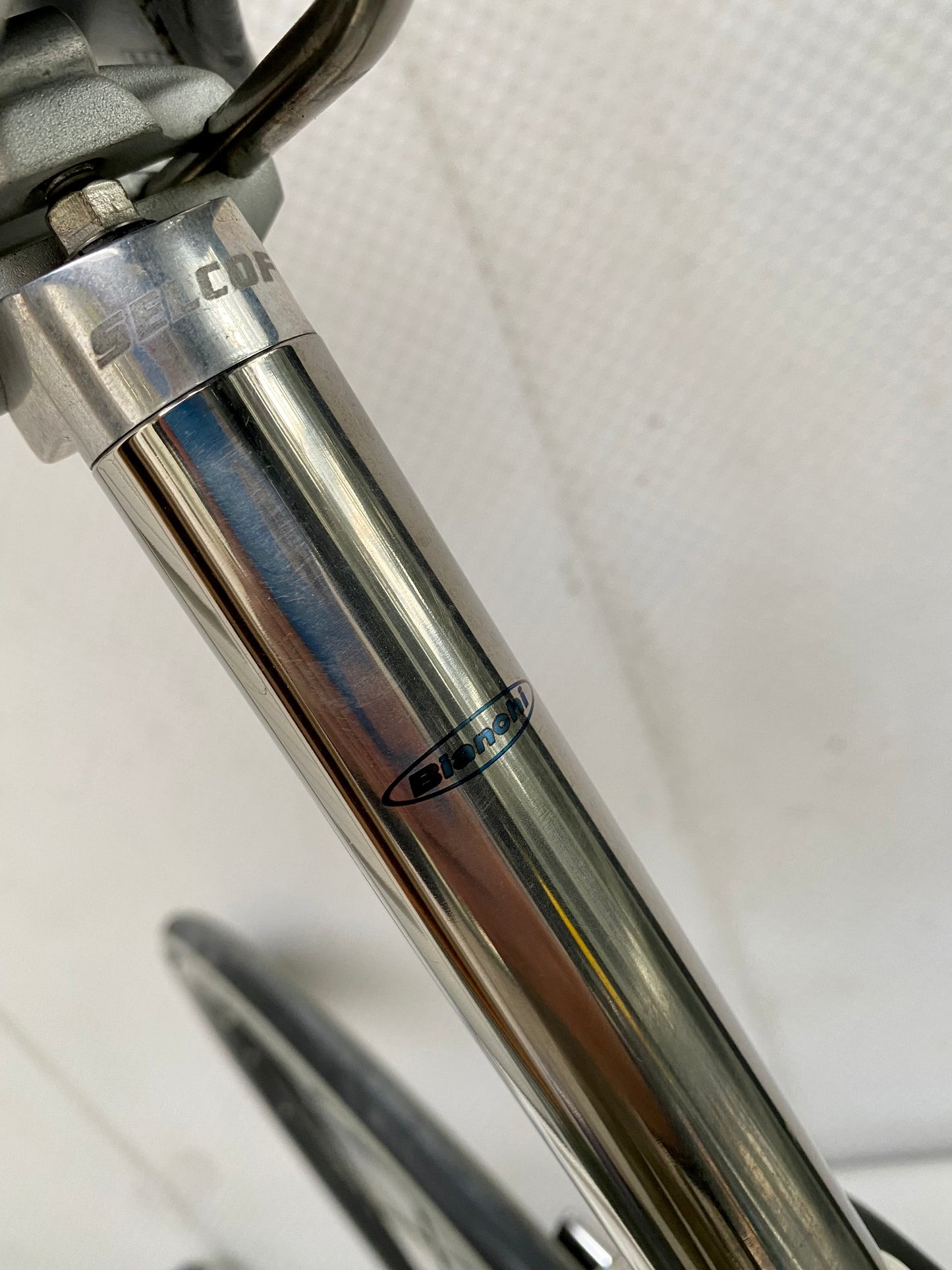 (SIZE 54cm) 2004 BIANCHI "XL EXTRALITE" TITANIUM ROAD BIKE - CAMPAGNOLO RECORD - SPOTLESS