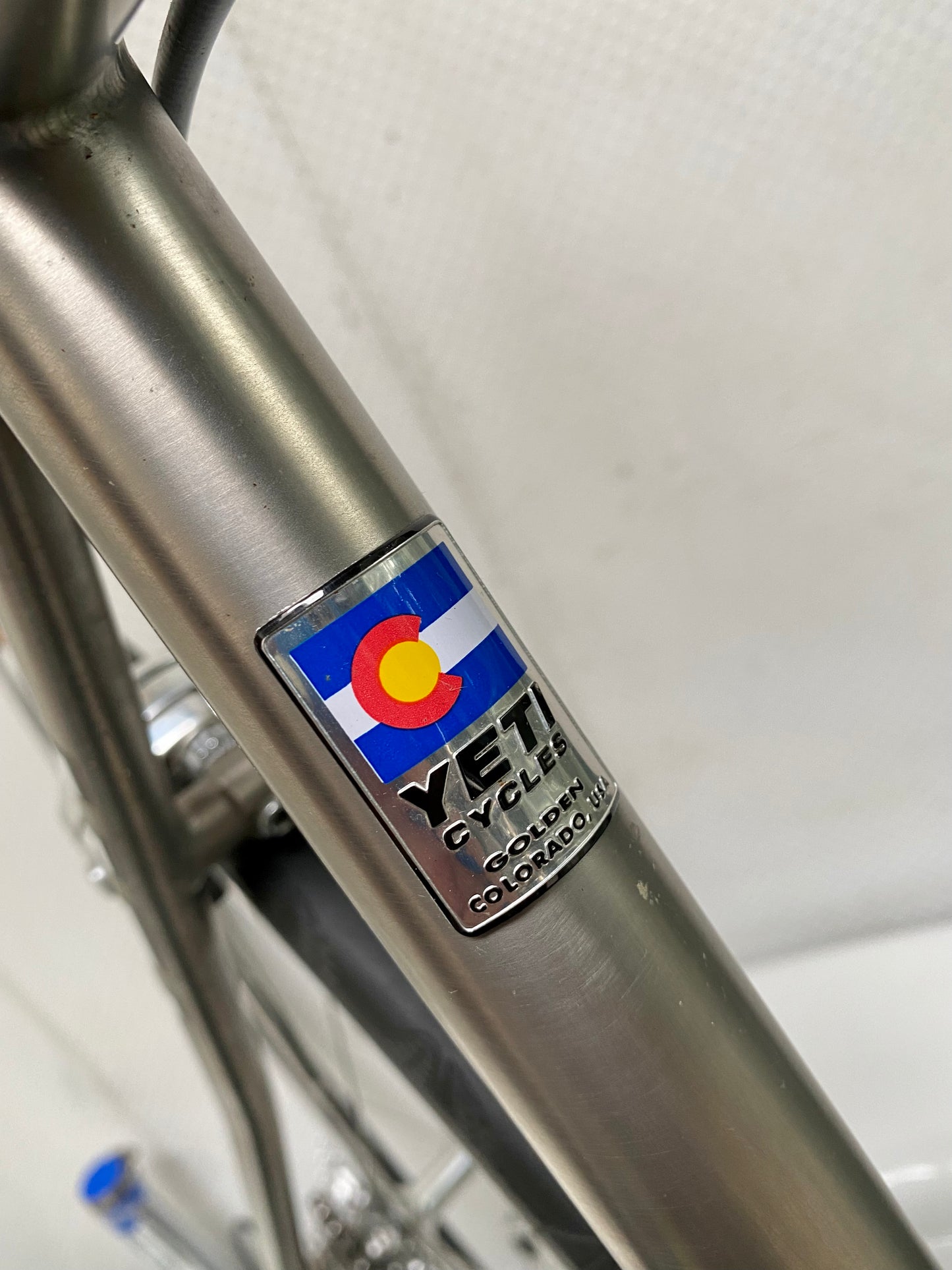 (SIZE 54cm) 2003 YETI ROAD PROJECT TITANIUM ROAD BIKE - SHIMANO DURA ACE - SPOTLESS !