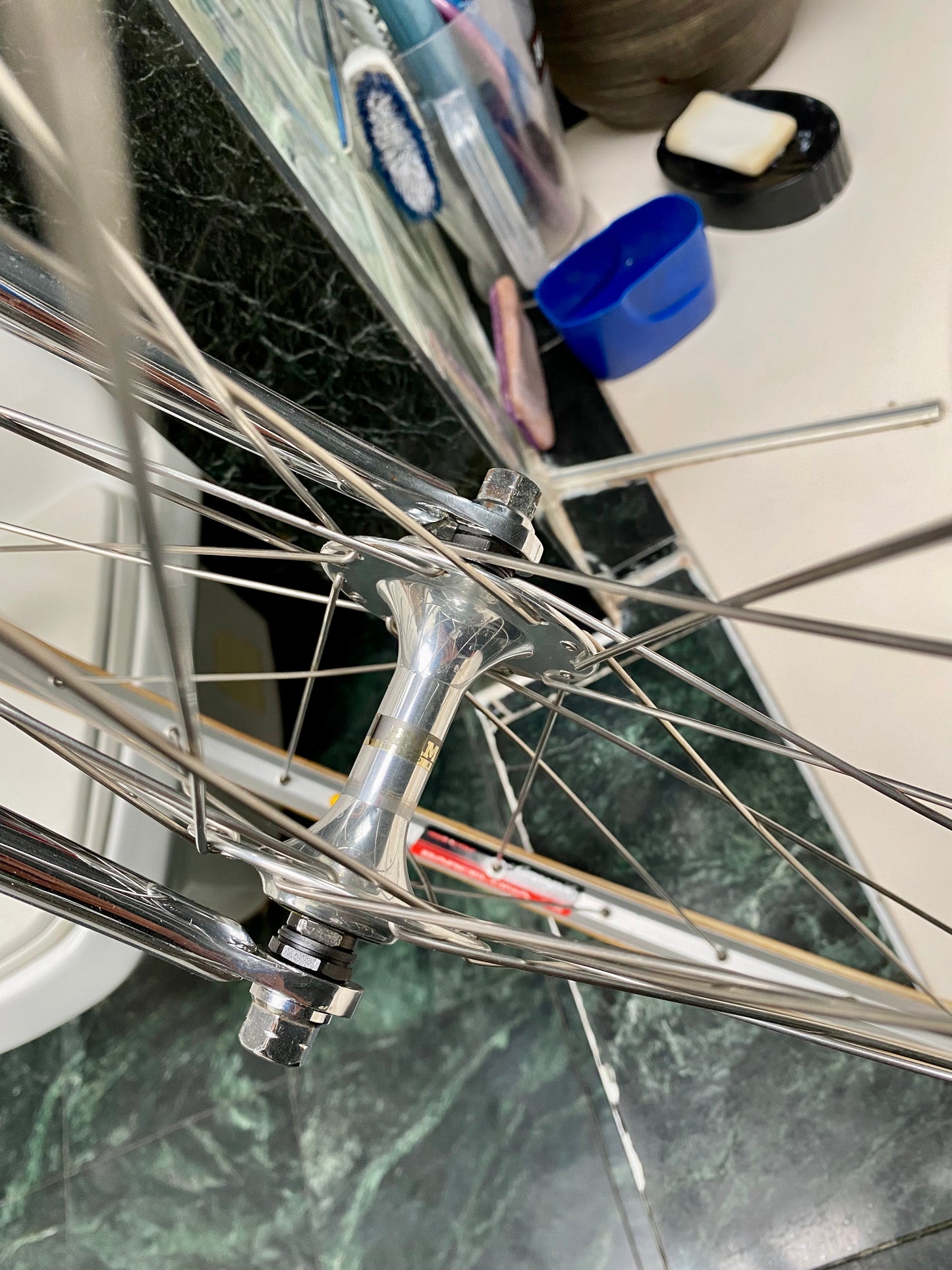 (SIZE 47cm) 1980's BATAVUS PROFESSIONAL TRACK BIKE - MICHE GROUPSET