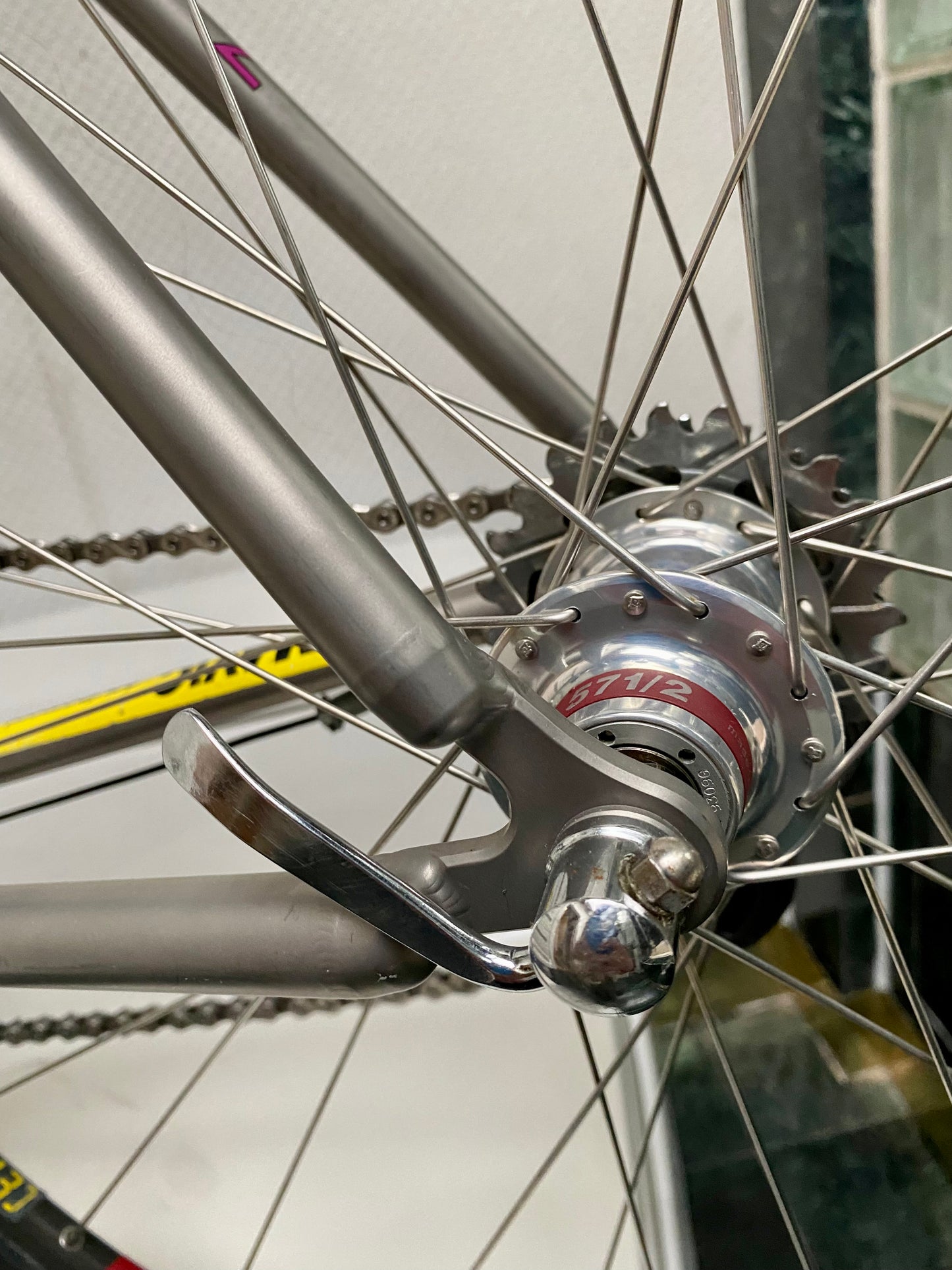 (SIZE 51cm) 1992 DEAN TITANIUM ROAD BIKE - CUSTOM BUILD - MAVIC ZAP ELECTRONIC GROUPSET