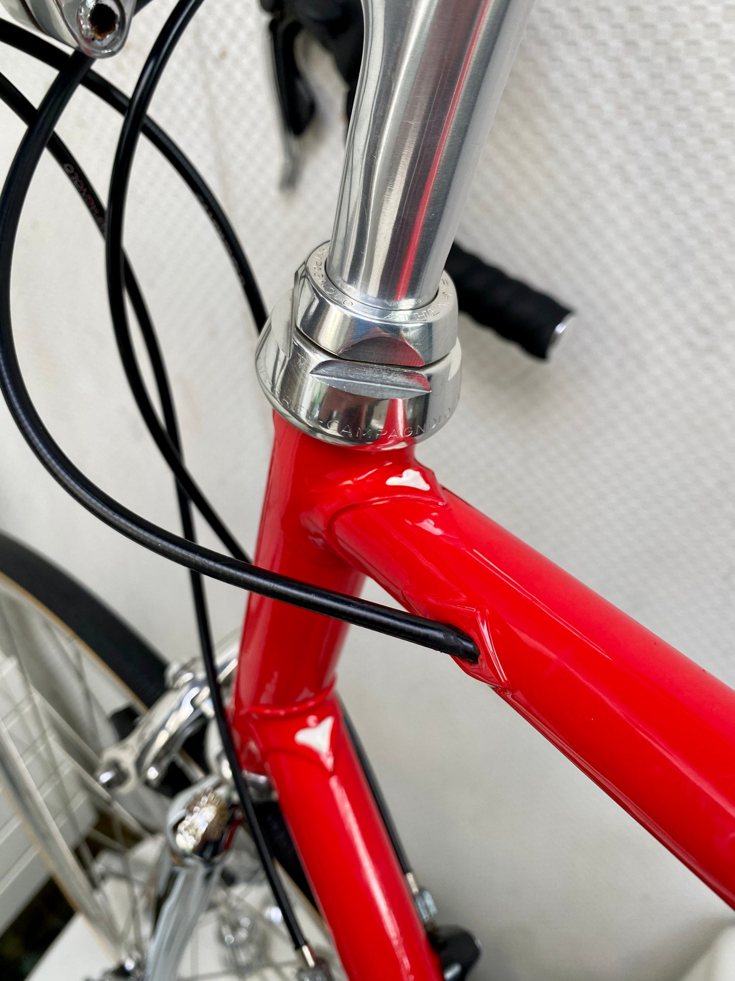 (SIZE 57cm) STUNNING EARLY-1990's CUSTOM CRAMEROTTI ROAD BIKE - CAMPAGNOLO