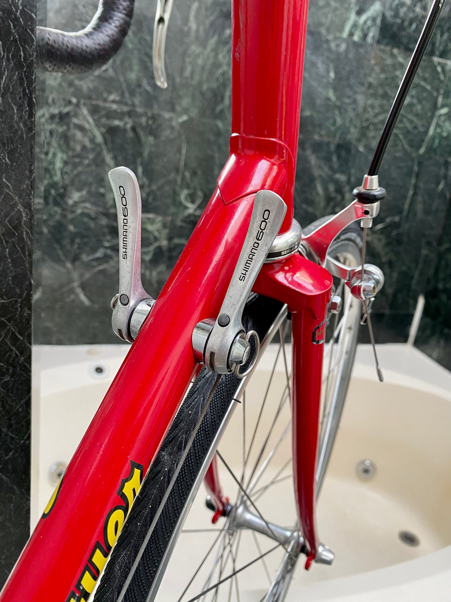 (SIZE 56cm) 1980's STEVE BAUER ROAD BIKE - SHIMANO 600