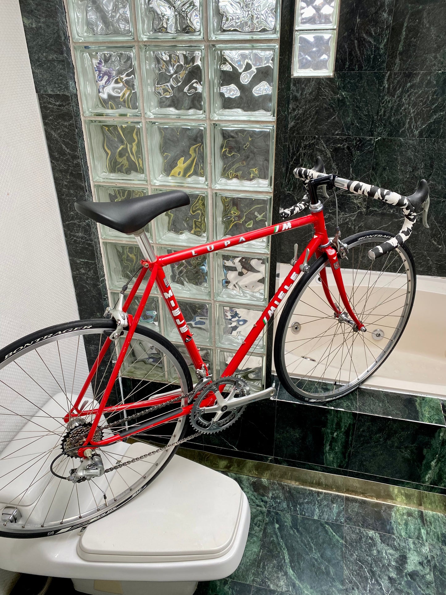 (SIZE 53cm) 1980's MIELE LUPA ROAD BIKE - COLUMBUS CROMOR