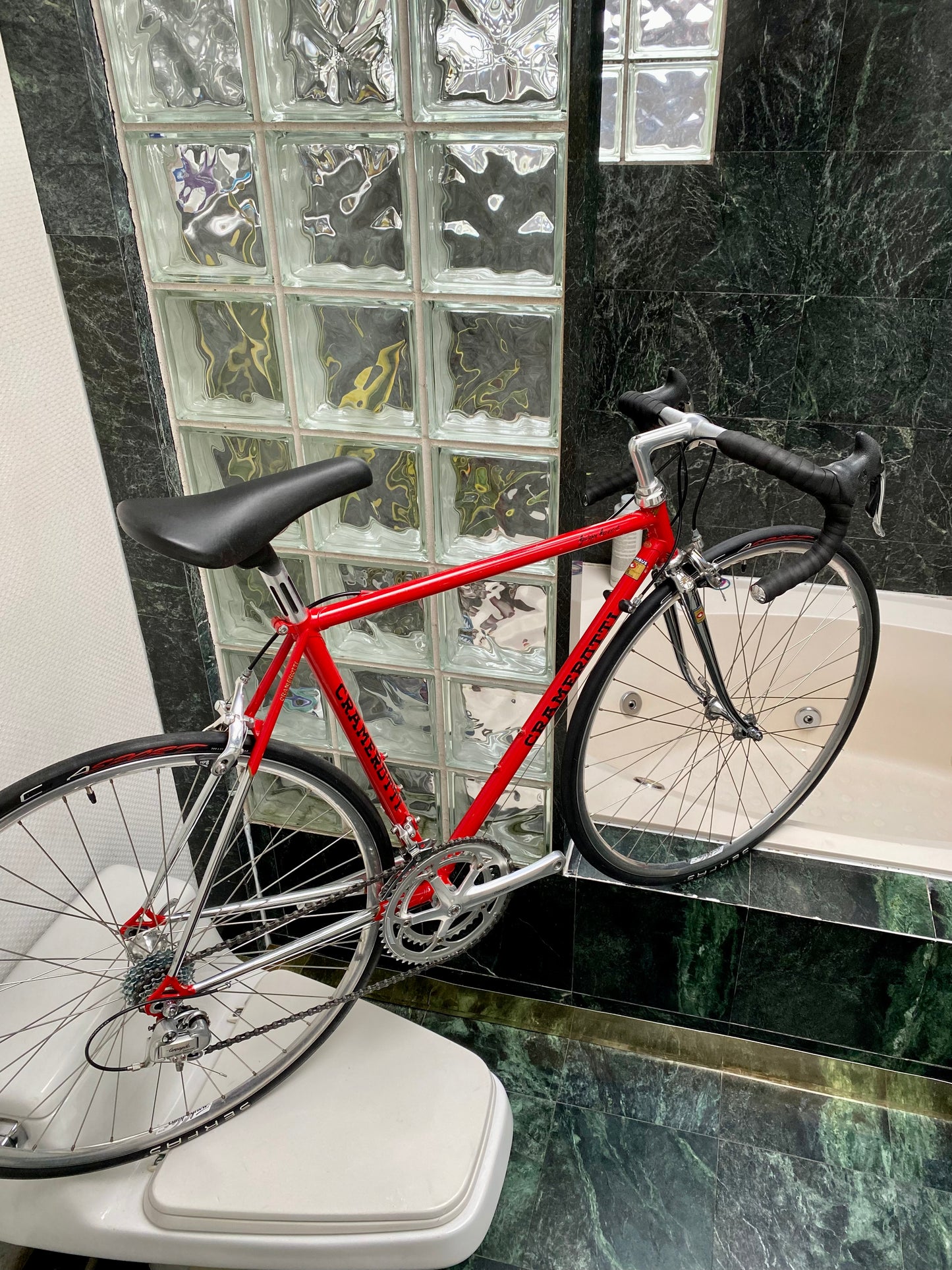 (SIZE 52cm) 1990's CRAMEROTTI ROAD BIKE - CAMPAGNOLO - COLUMBUS SL