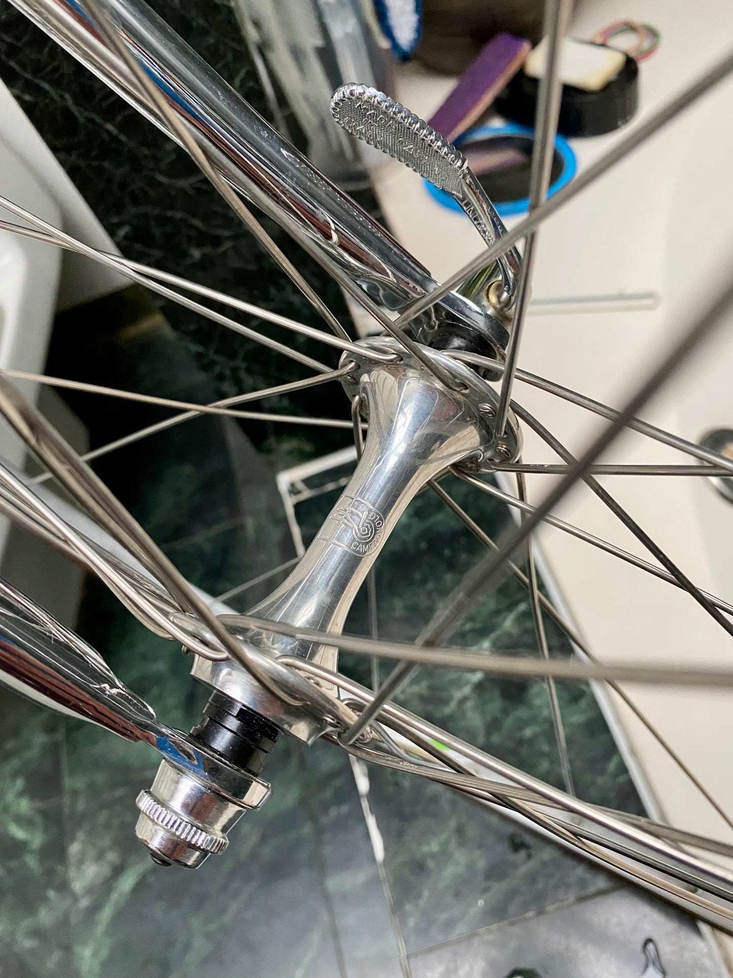 (SIZE 55cm) 1980's BASSO ROAD BIKE - COLUMBUS SL - CAMPAGNOLO ATHENA