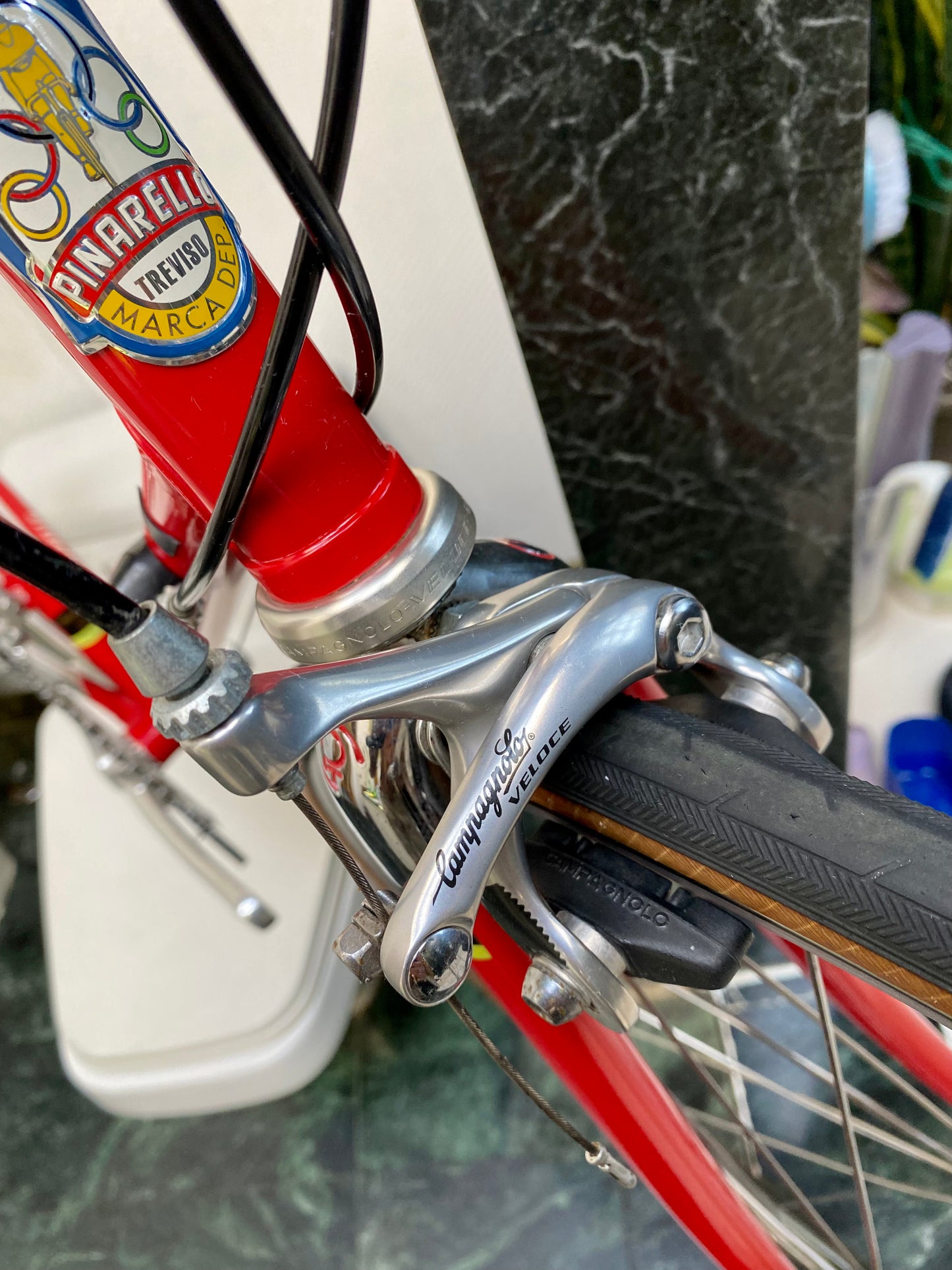 (SIZE 56cm) 1990's PINARELLO STELVIO ROAD BIKE - CAMPAGNOLO - SPOTLESS / LIKE NEW