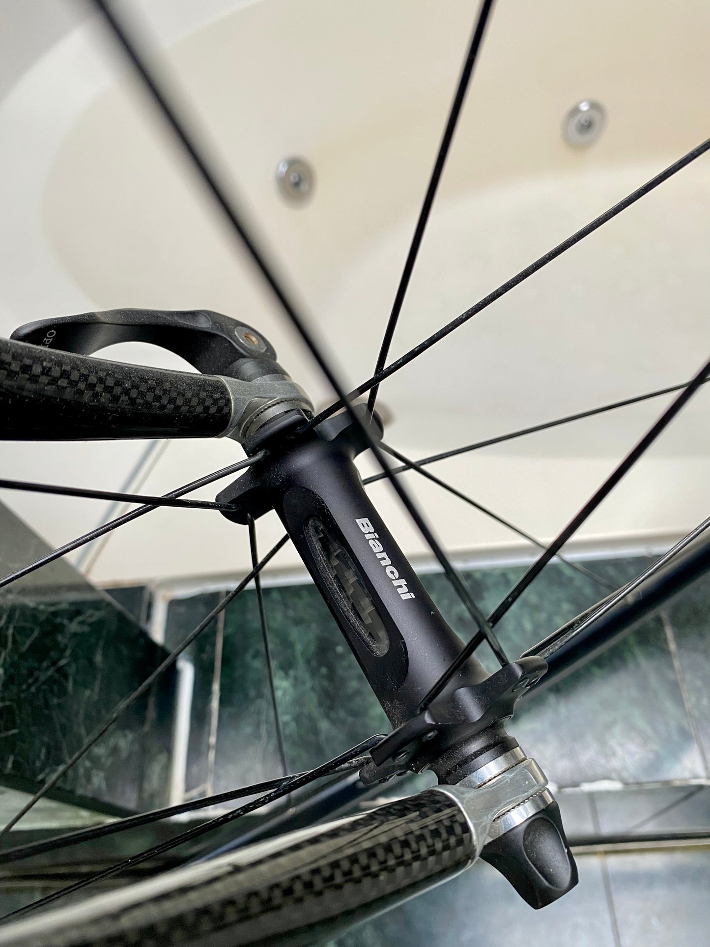 (SIZE 54cm) 2004 BIANCHI "XL EXTRALITE" TITANIUM ROAD BIKE - CAMPAGNOLO RECORD - SPOTLESS