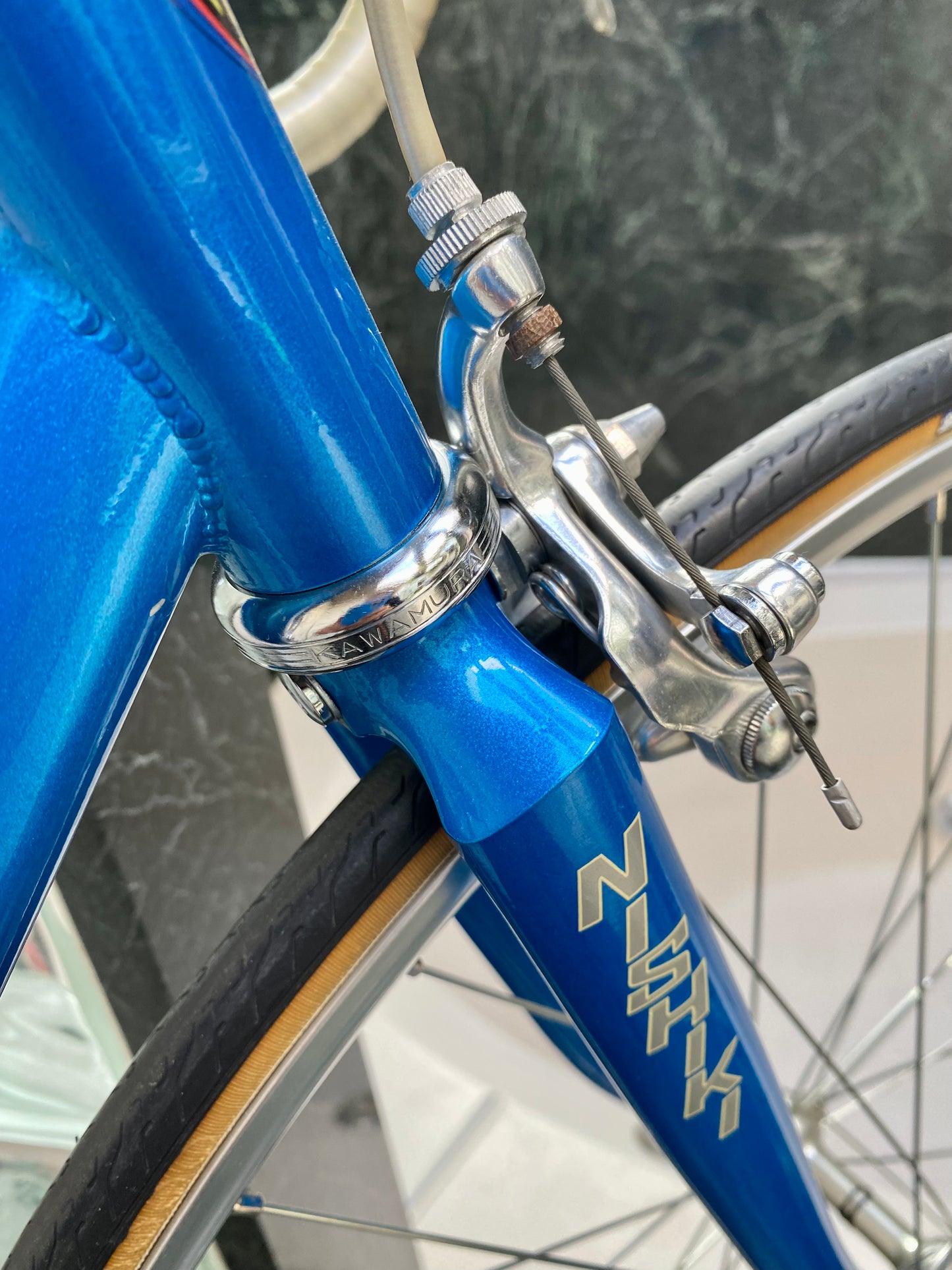 (SIZE 55cm) 1980's NISHIKI AERO II ROAD BIKE - SUPER NEAT - SPOTLESS