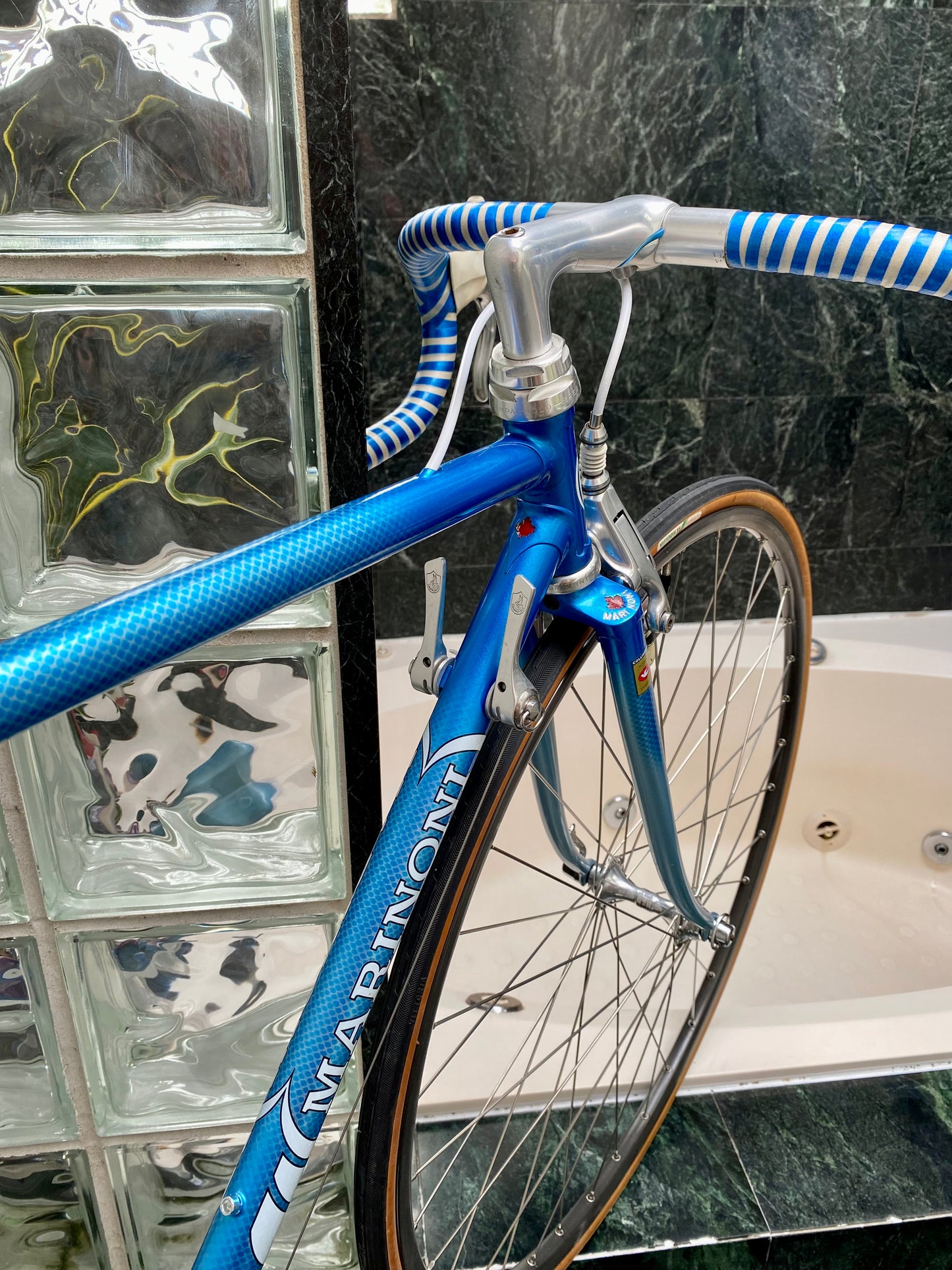 (SIZE 51cm) 1980's MARINONI SPECIAL ROAD BIKE - CAMPAGNOLO C-RECORD DELTA GROUPSET